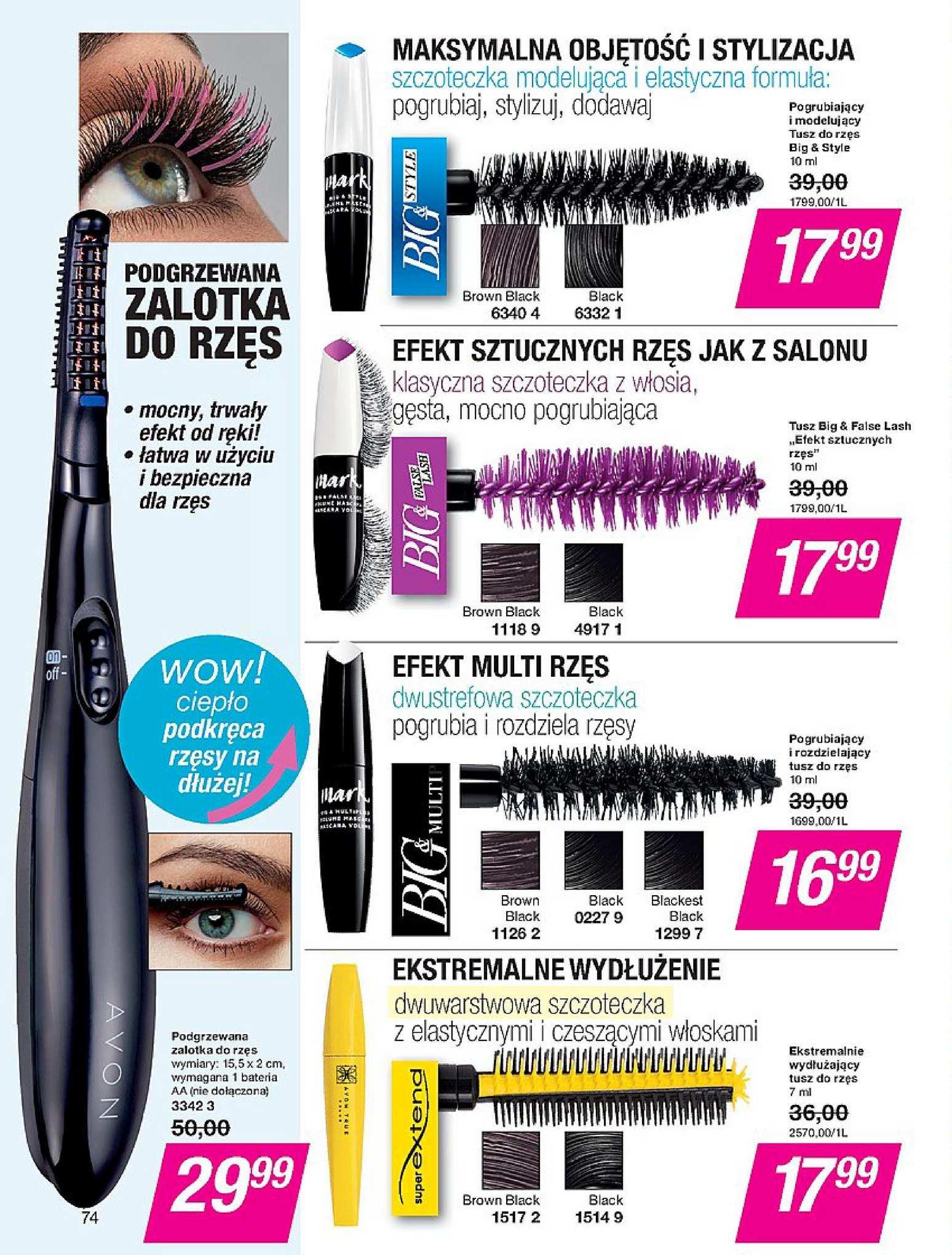 Gazetka promocyjna Avon str. 74