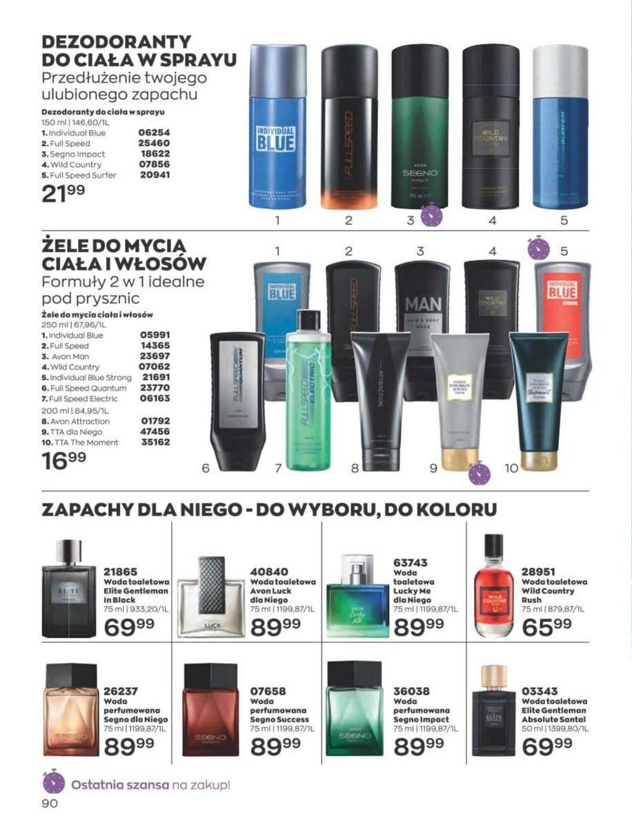 Gazetka promocyjna Avon str. 90