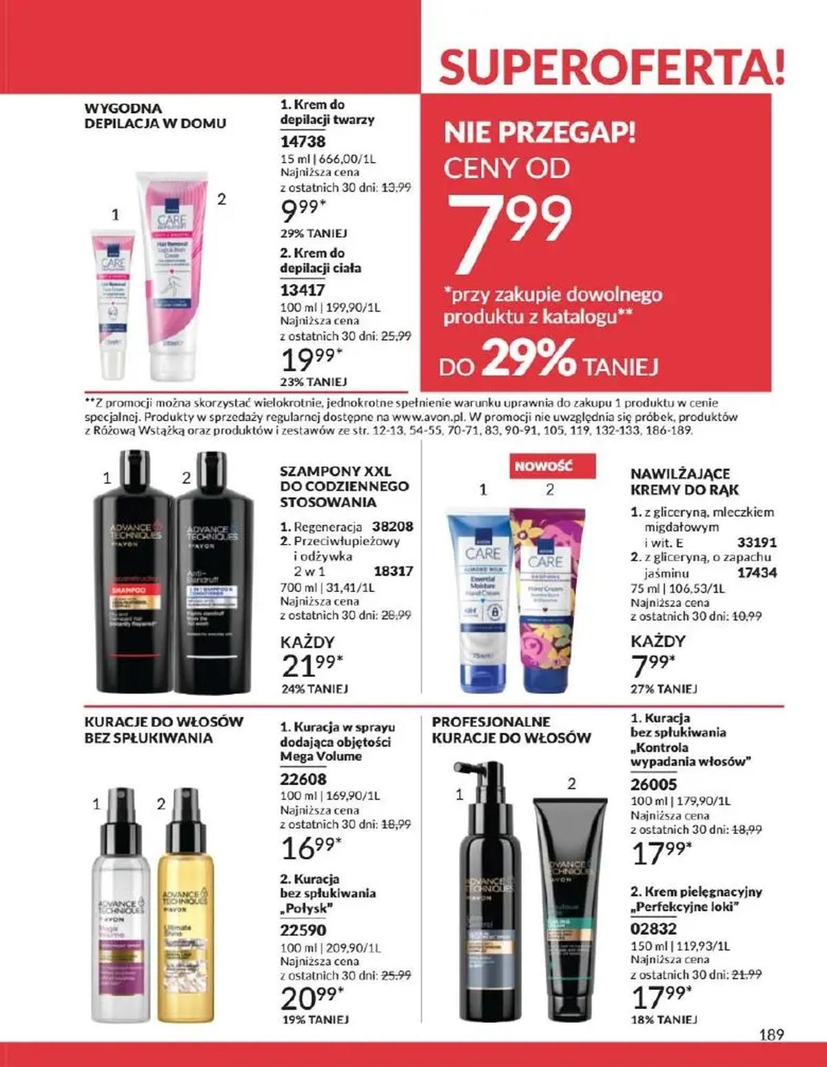 Gazetka promocyjna Avon str. 187