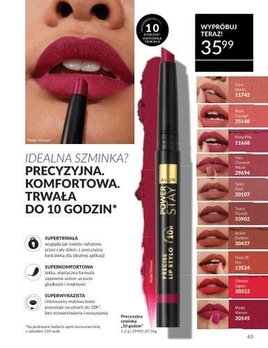 Gazetka promocyjna Avon str. 63