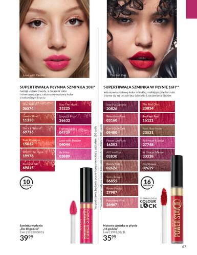Gazetka promocyjna Avon str. 67