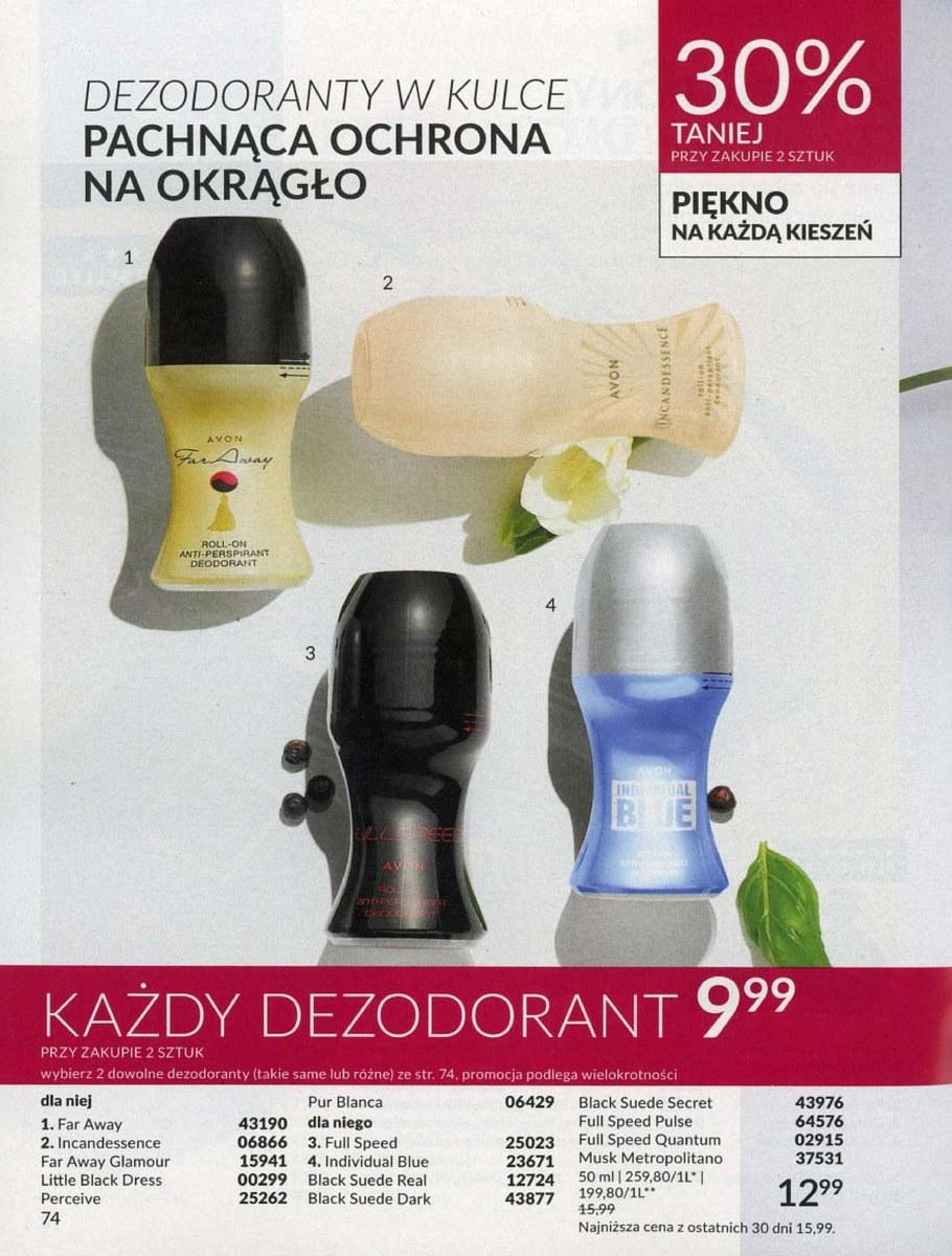 Gazetka promocyjna Avon str. 74