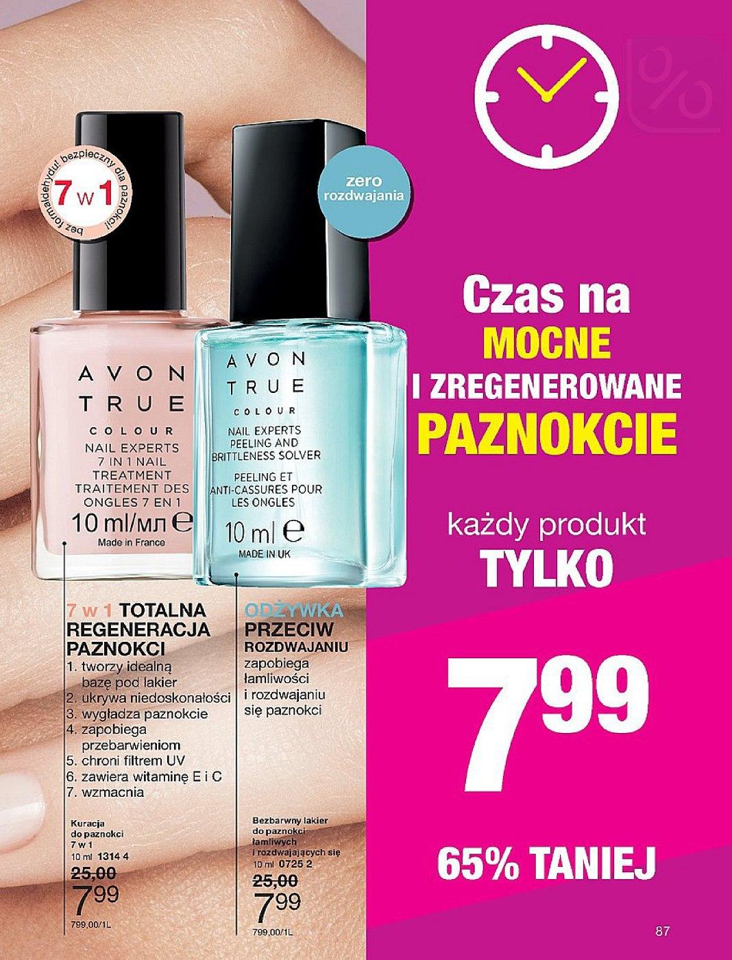 Gazetka promocyjna Avon str. 87