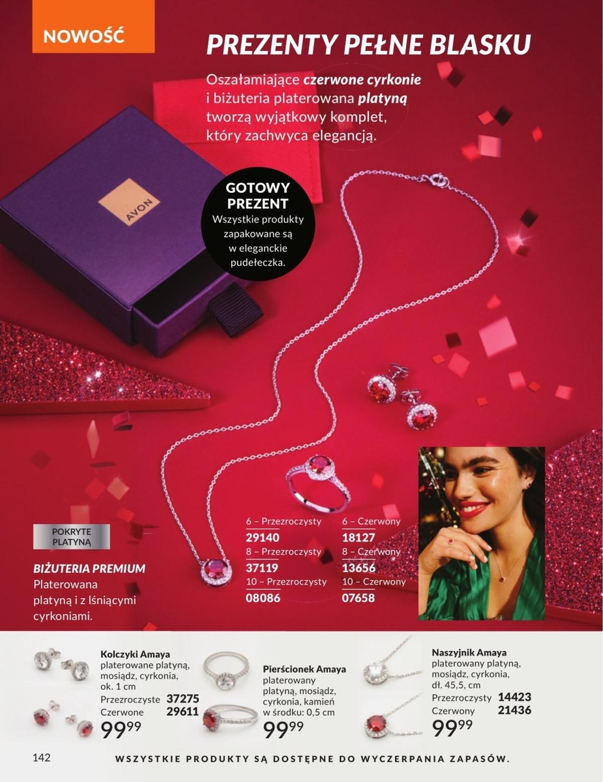 Gazetka promocyjna Avon str. 142