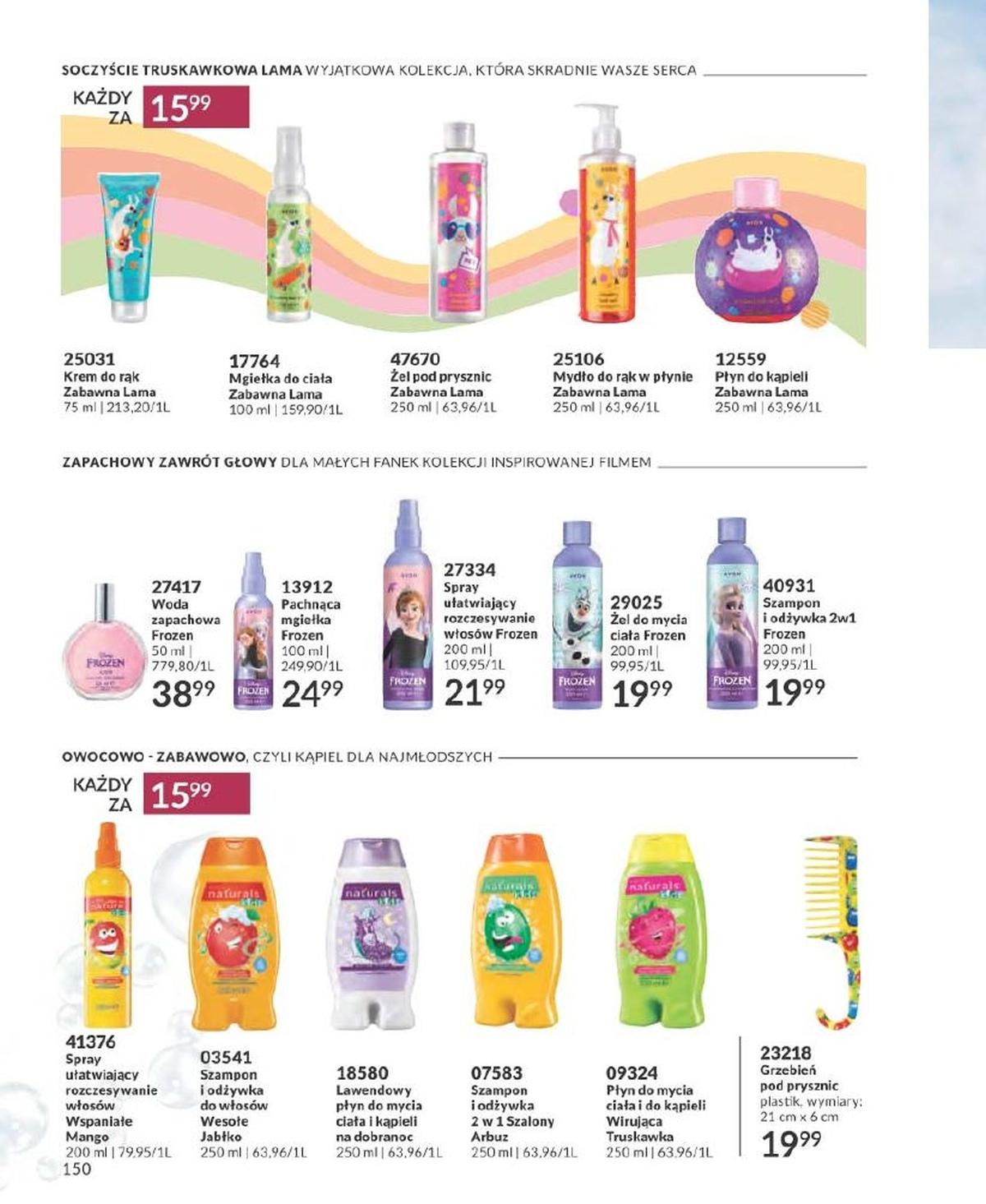 Gazetka promocyjna Avon str. 150