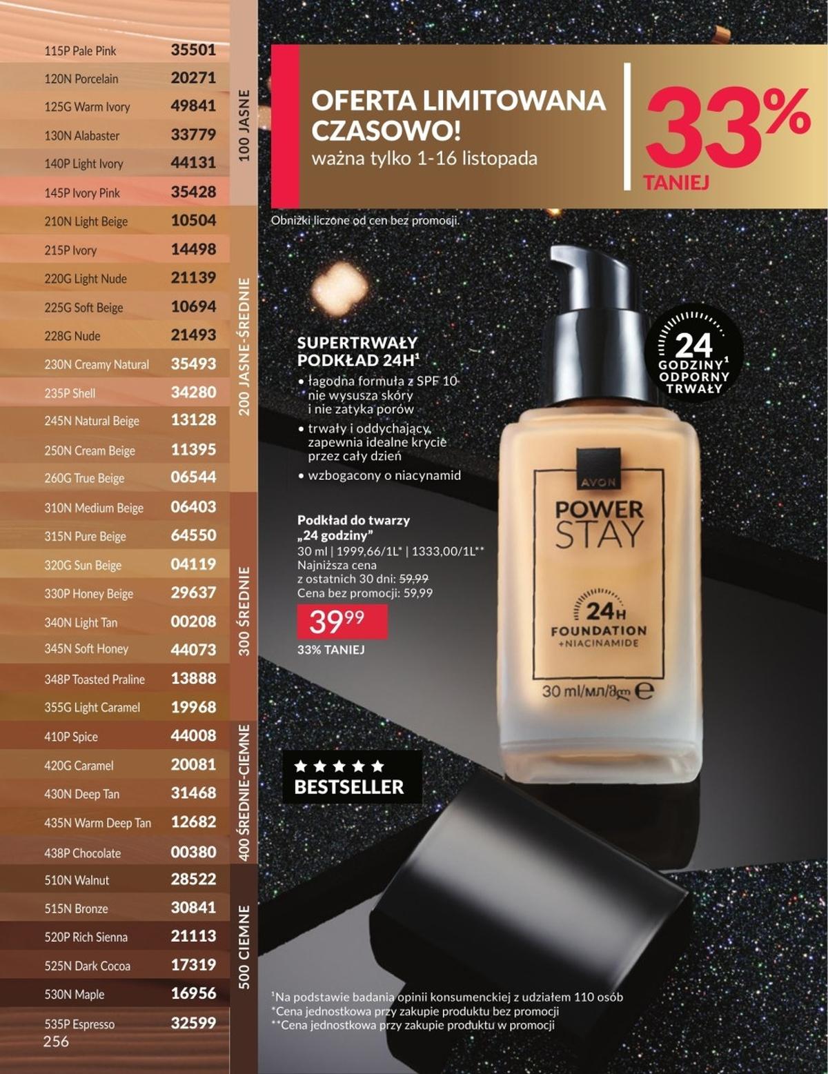 Gazetka promocyjna Avon str. 256