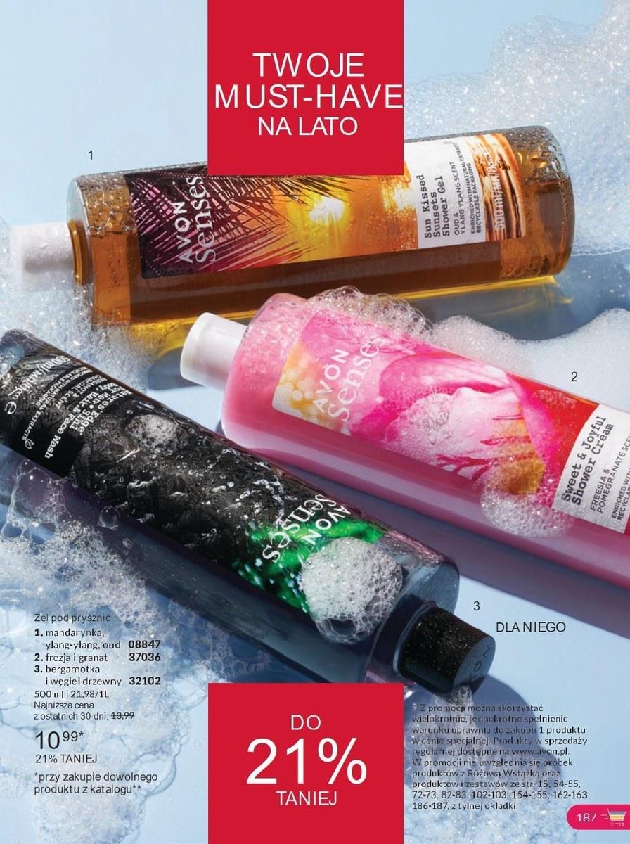 Gazetka promocyjna Avon str. 187