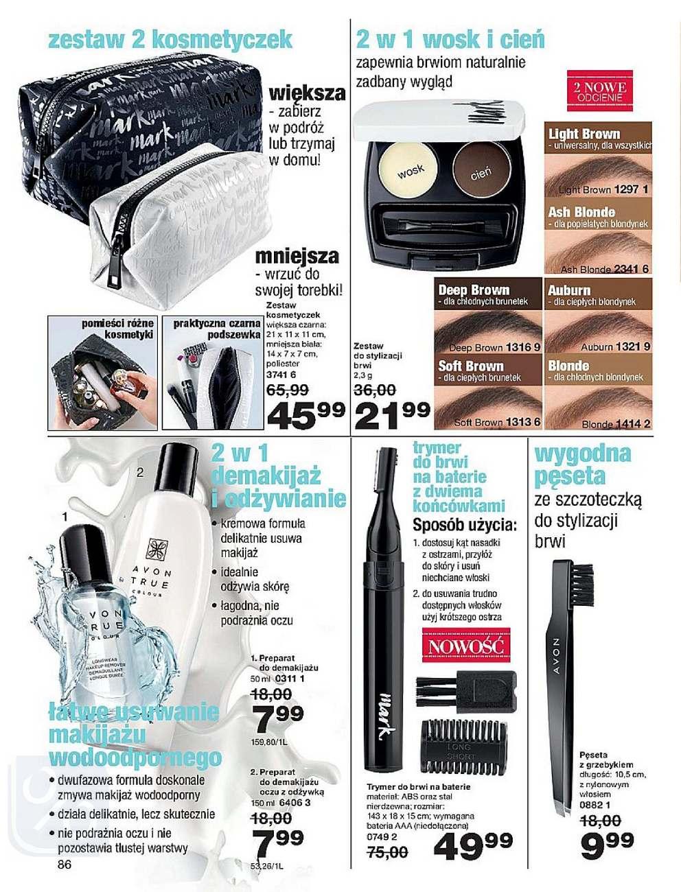 Gazetka promocyjna Avon str. 86
