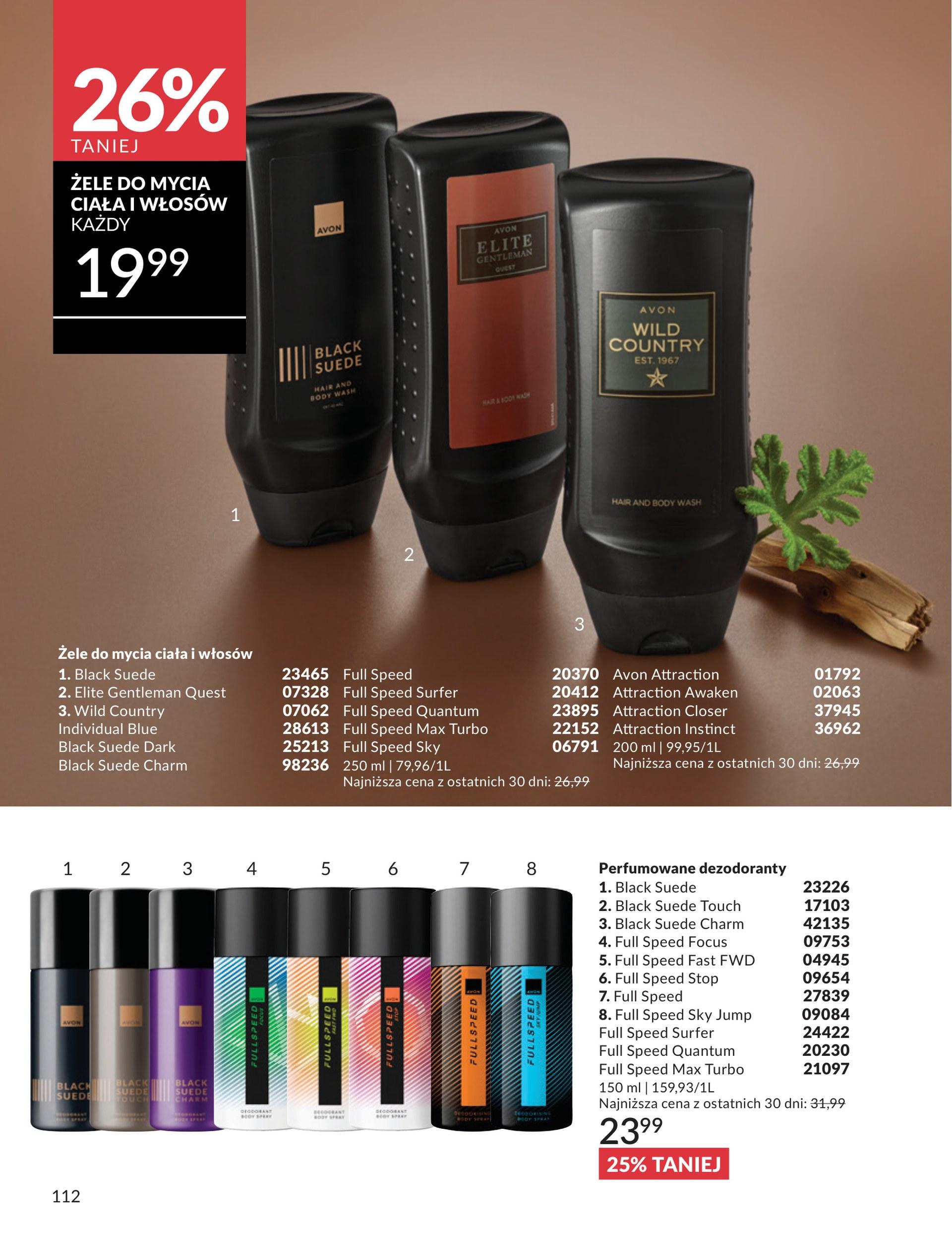 Gazetka promocyjna Avon str. 112