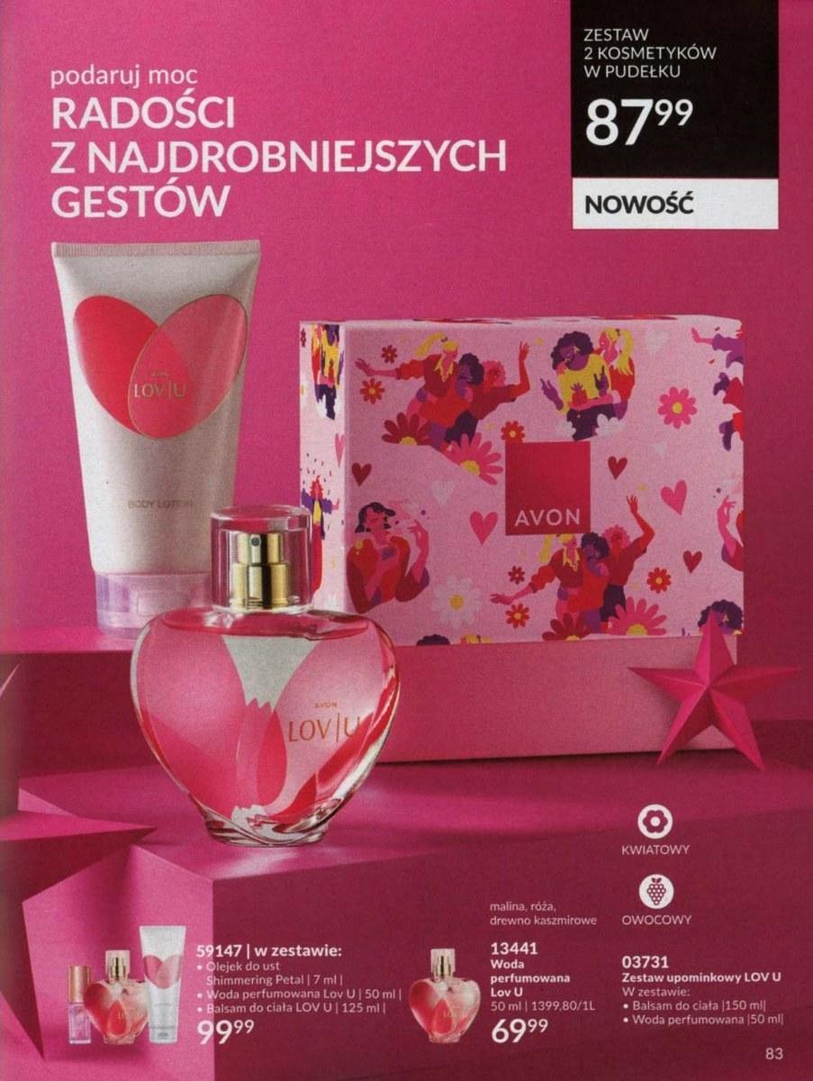 Gazetka promocyjna Avon str. 83