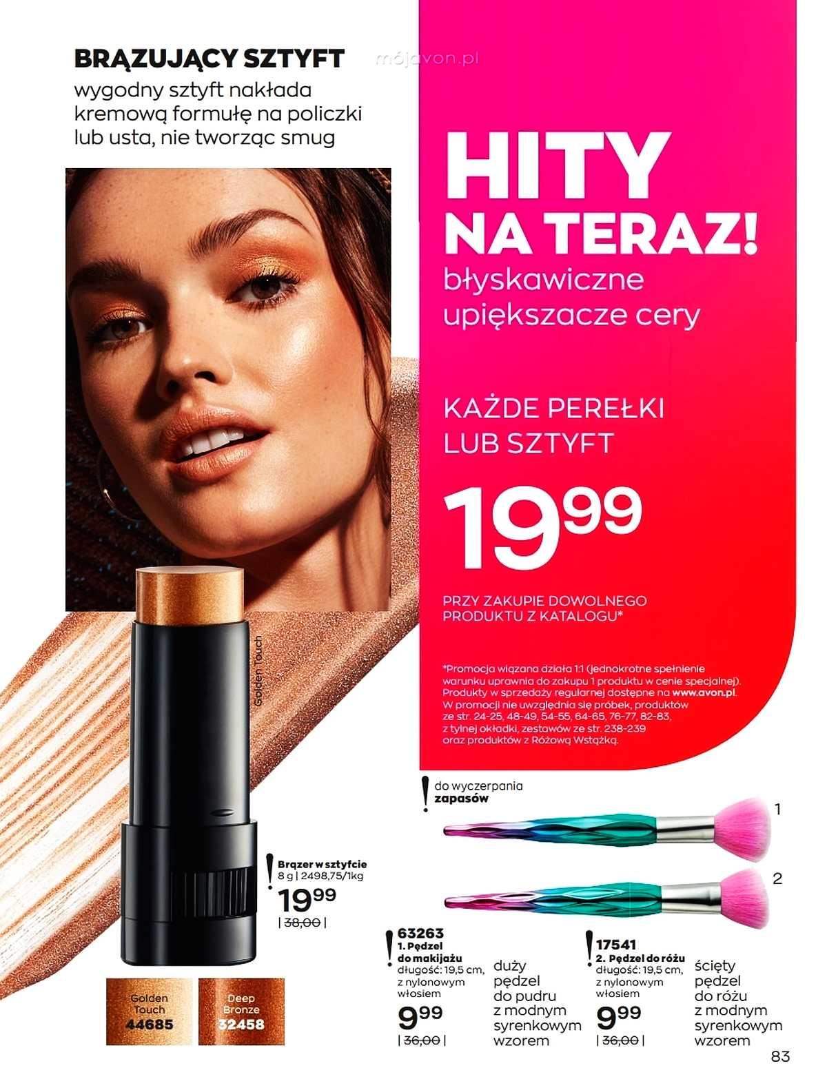 Gazetka promocyjna Avon str. 83