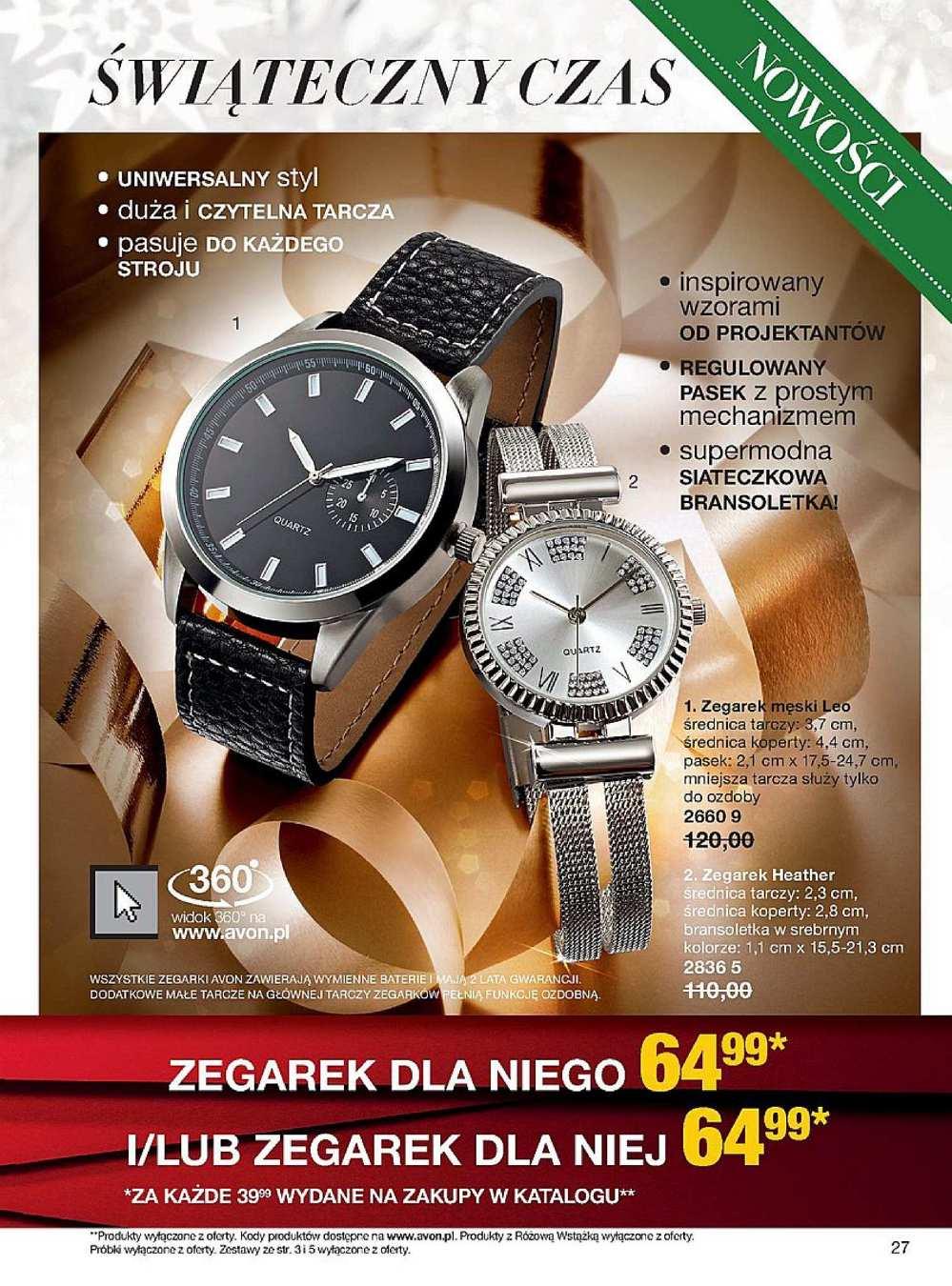 Gazetka promocyjna Avon str. 27