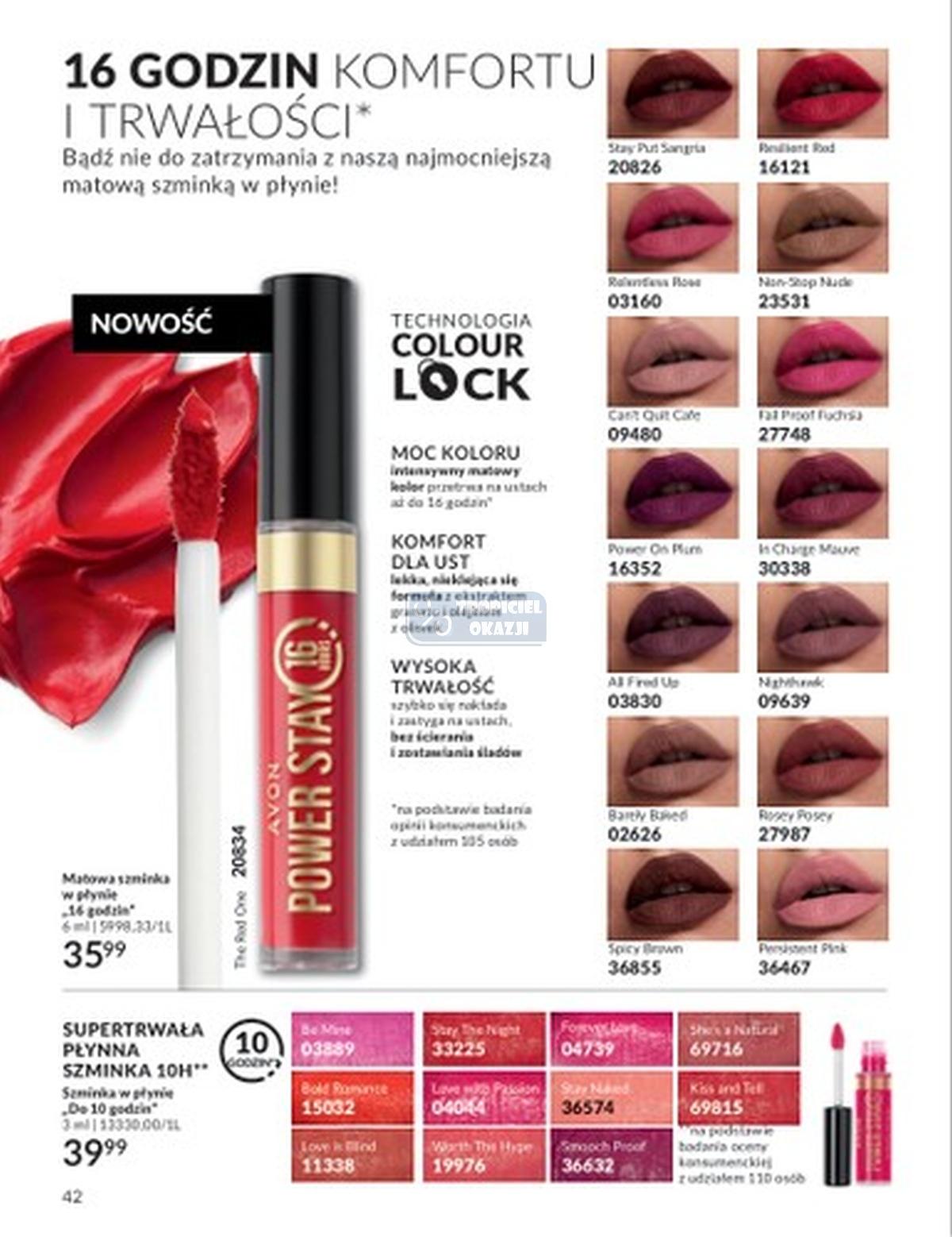 Gazetka promocyjna Avon str. 42