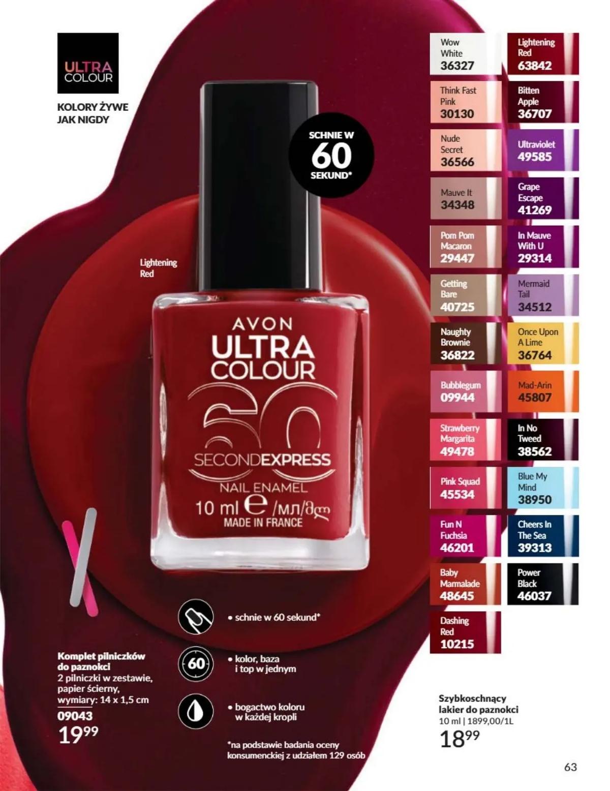 Gazetka promocyjna Avon str. 63