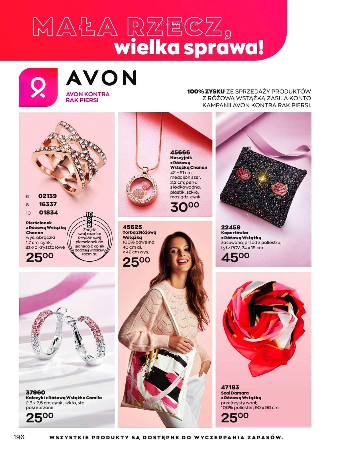 Gazetka promocyjna Avon str. 196