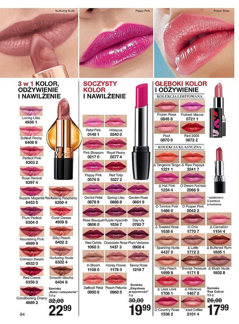 Gazetka promocyjna Avon str. 64