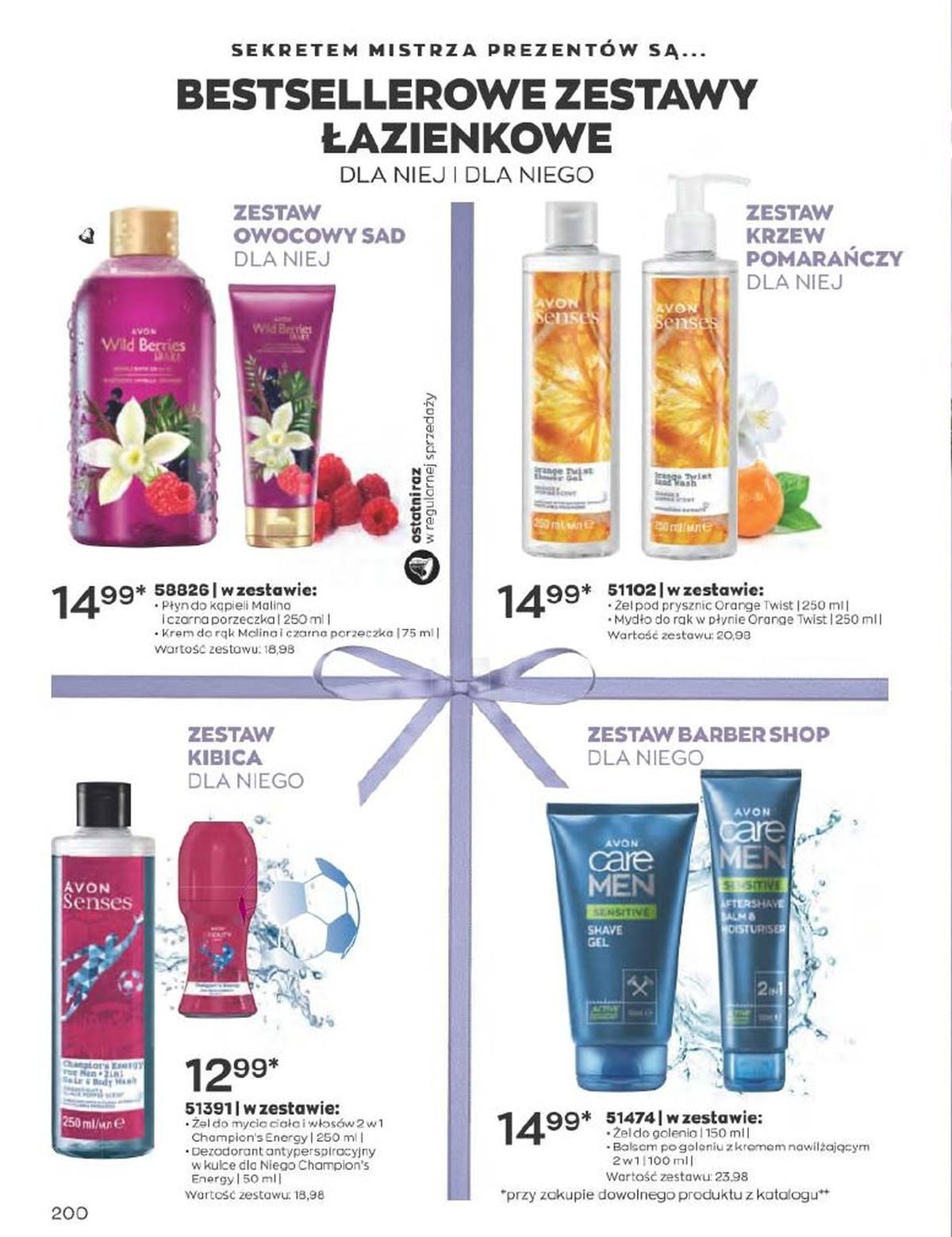 Gazetka promocyjna Avon str. 200
