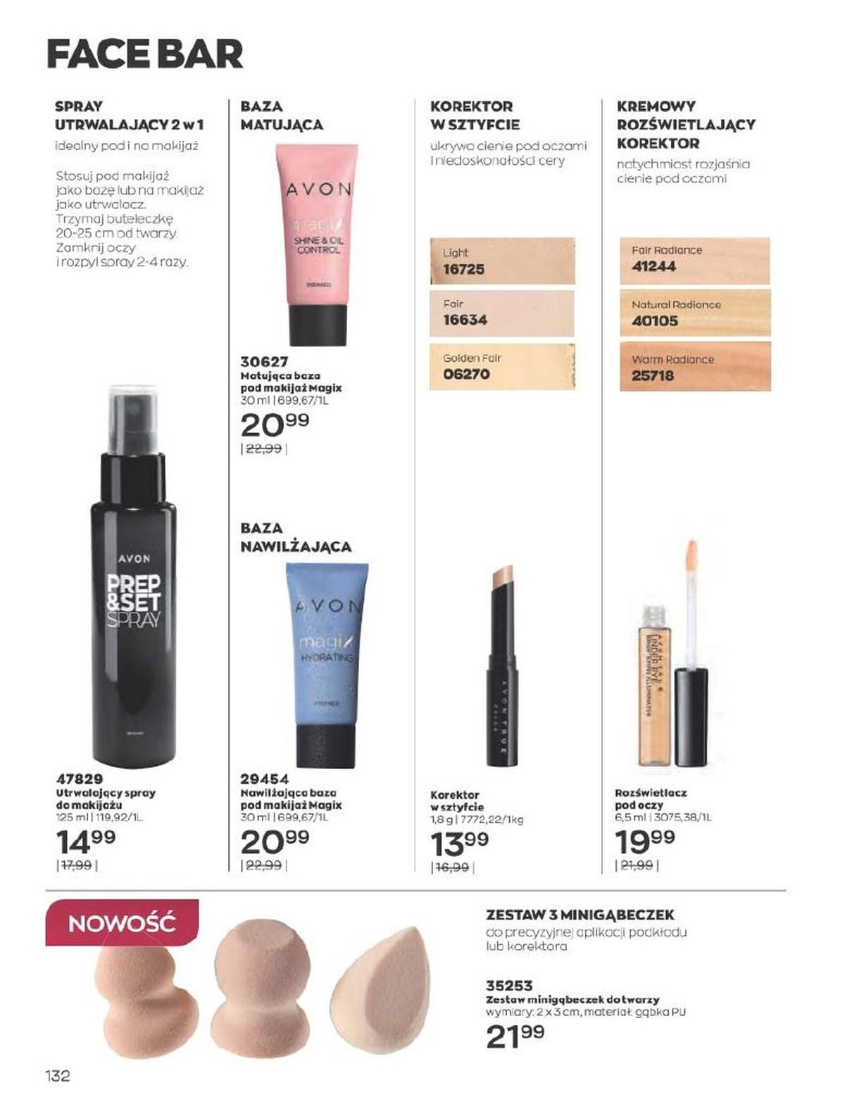 Gazetka promocyjna Avon str. 132