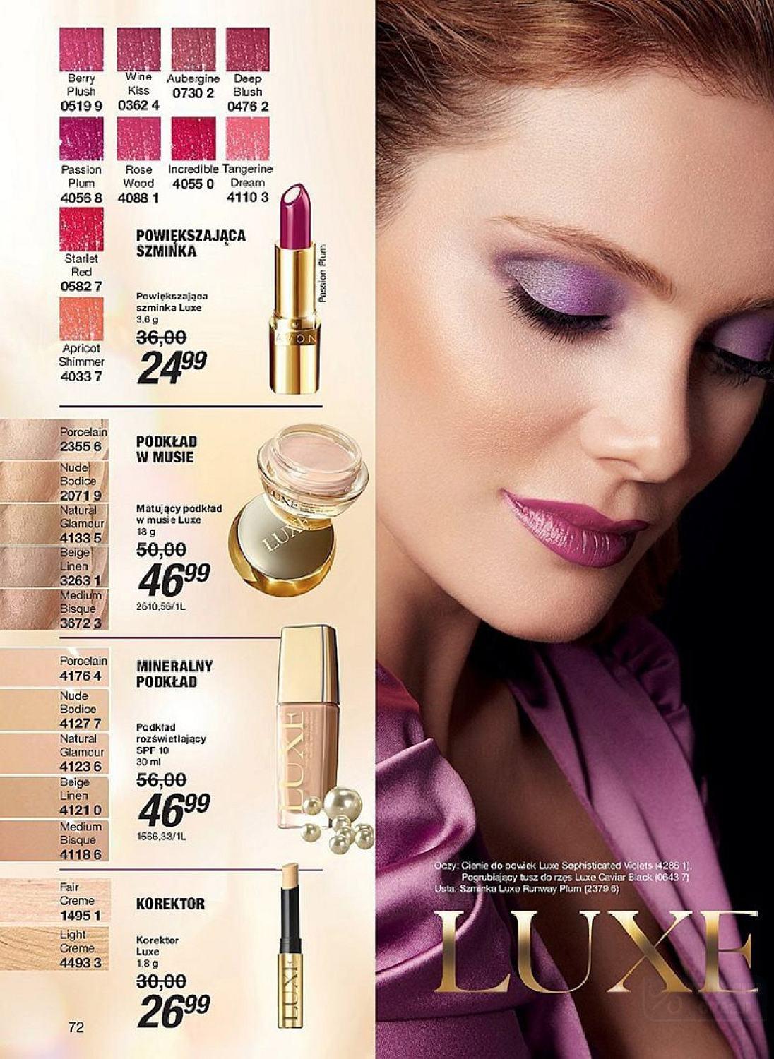 Gazetka promocyjna Avon str. 72