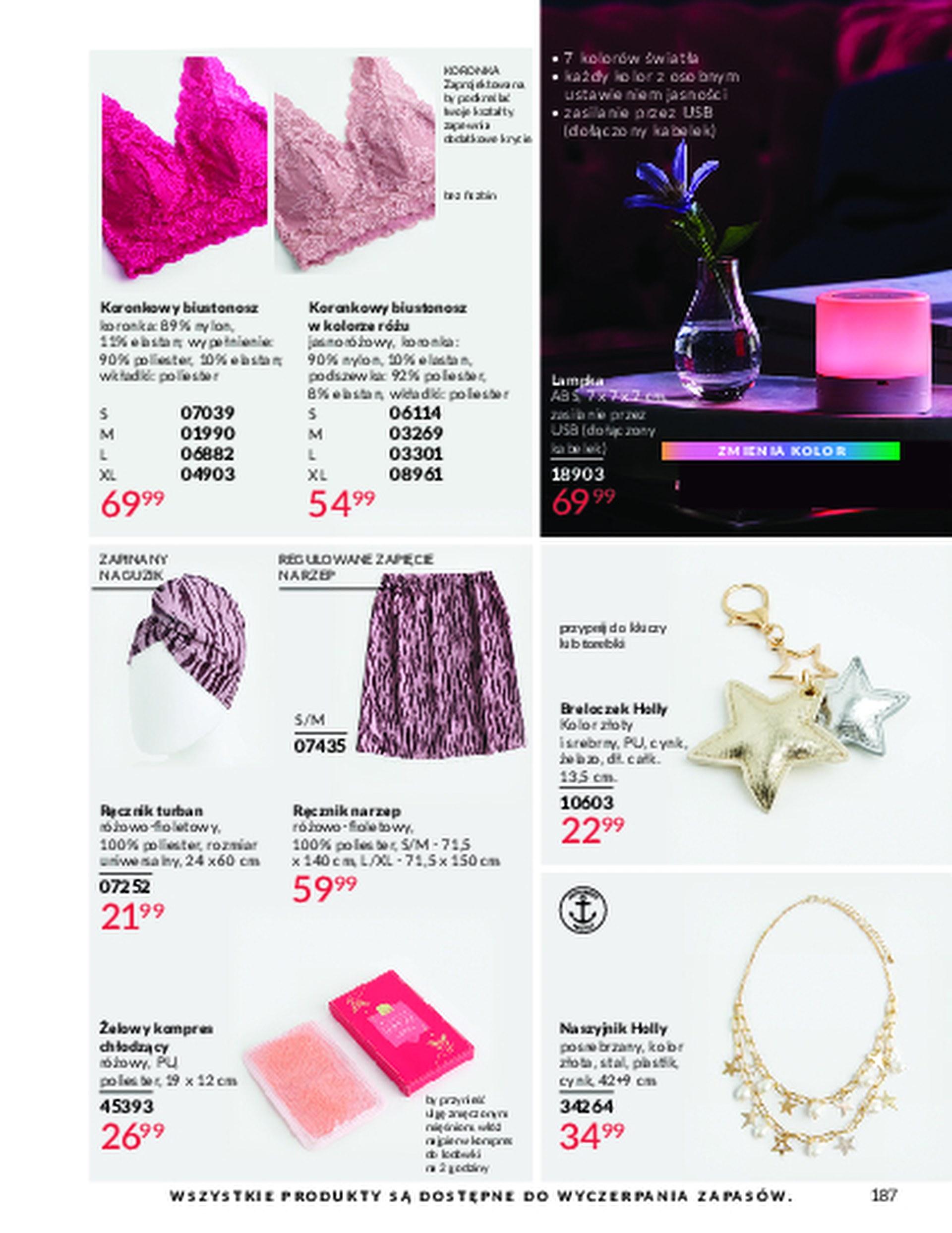 Gazetka promocyjna Avon str. 187