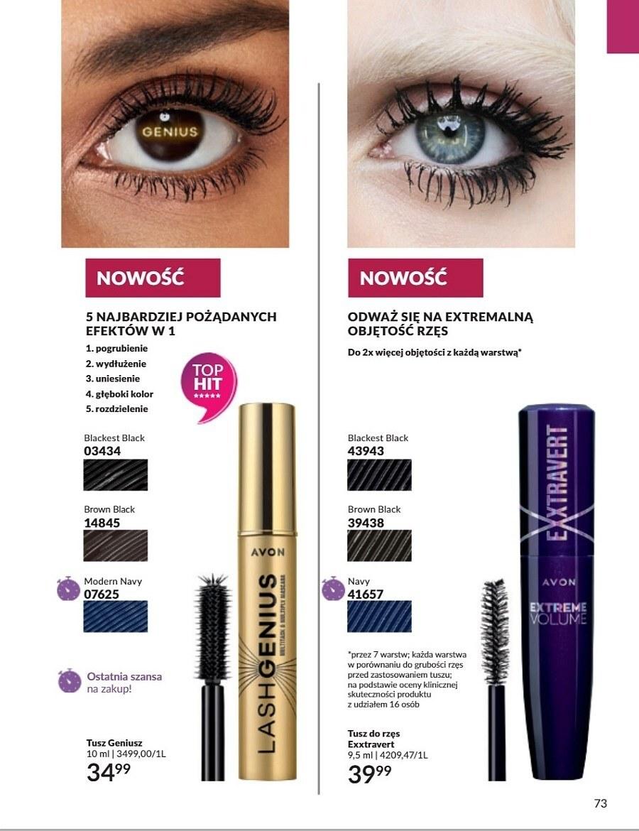 Gazetka promocyjna Avon str. 73