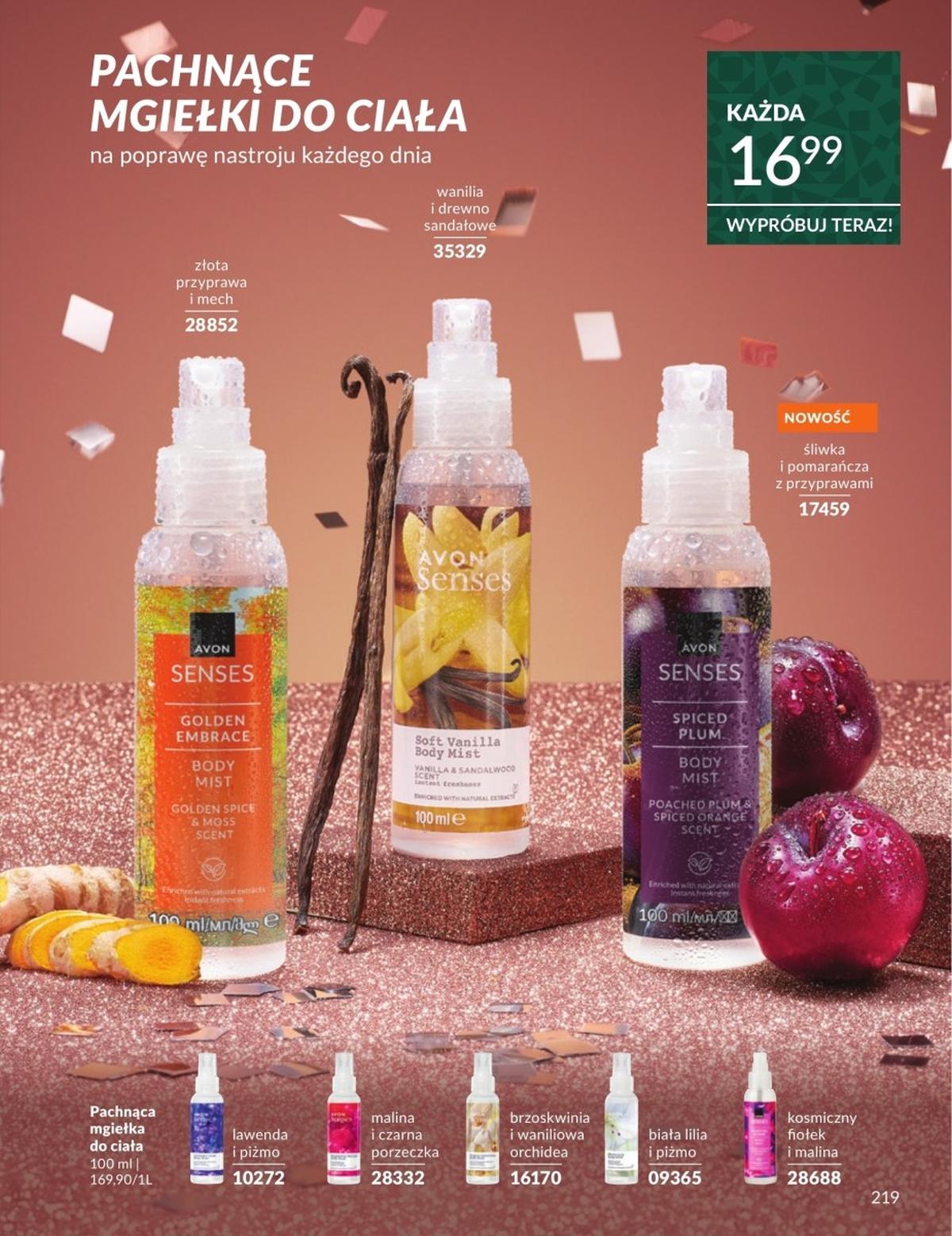 Gazetka promocyjna Avon str. 219