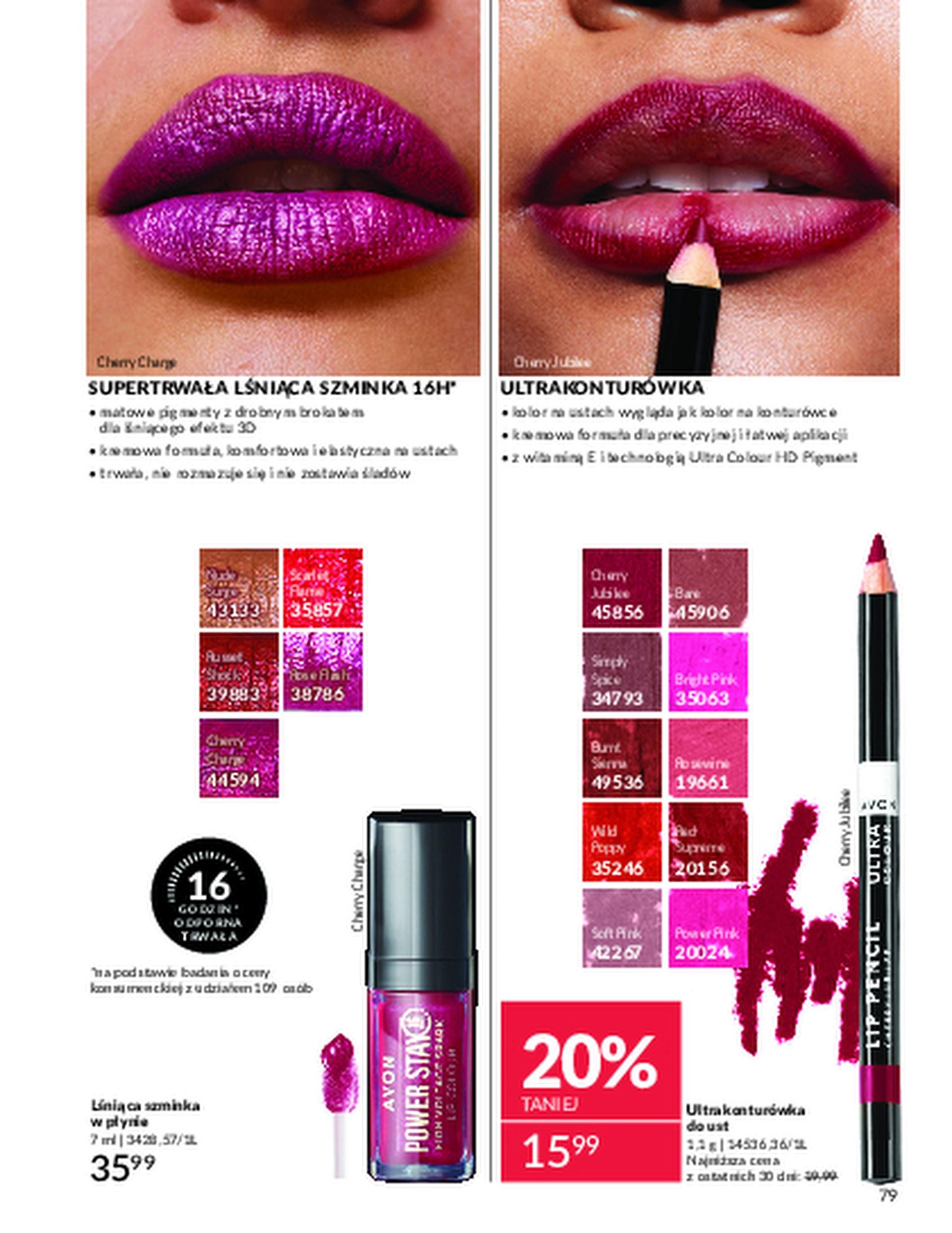 Gazetka promocyjna Avon str. 79
