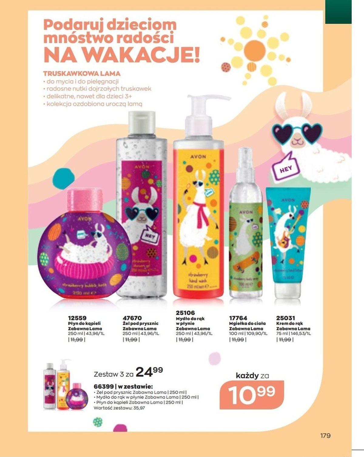 Gazetka promocyjna Avon str. 179