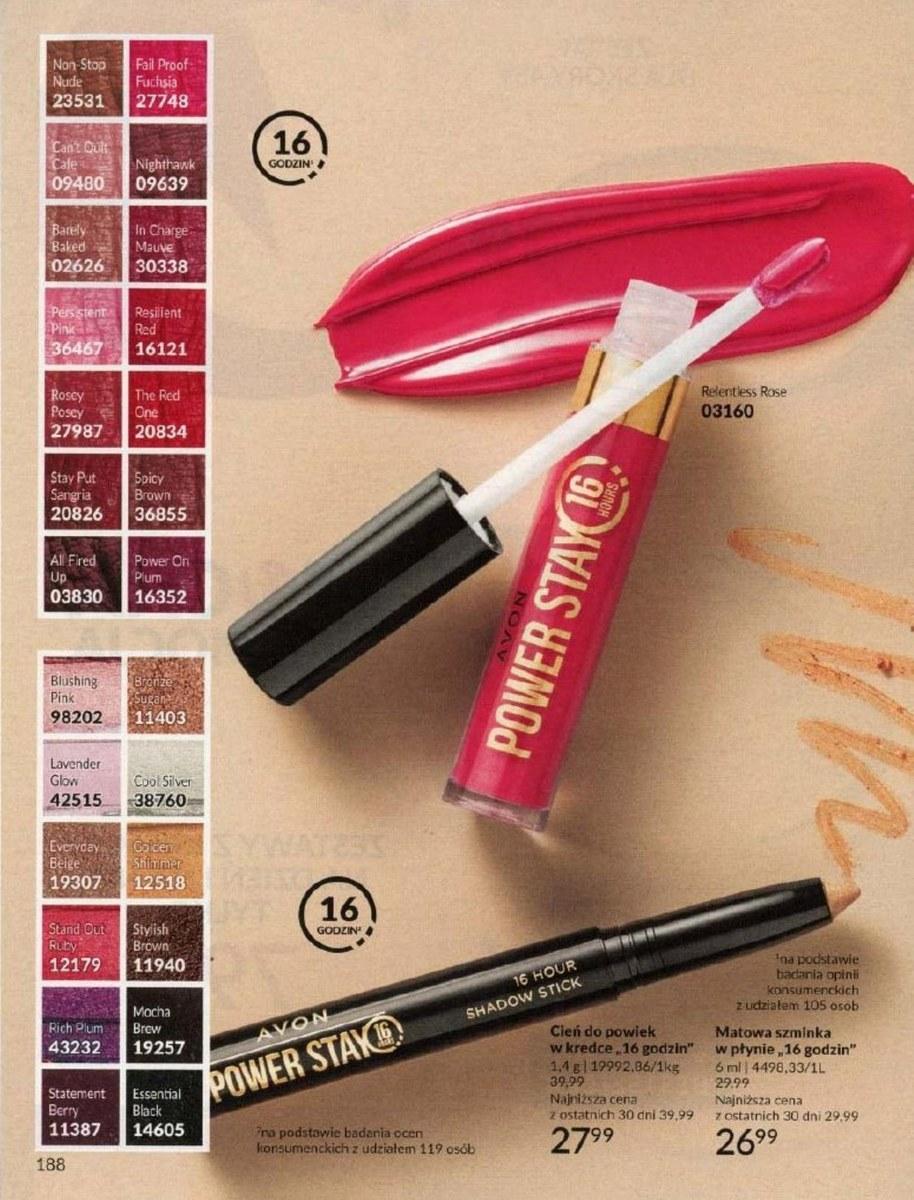 Gazetka promocyjna Avon str. 187