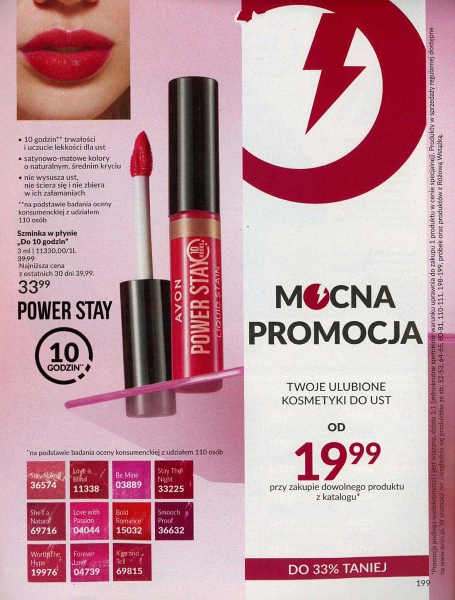 Gazetka promocyjna Avon str. 199