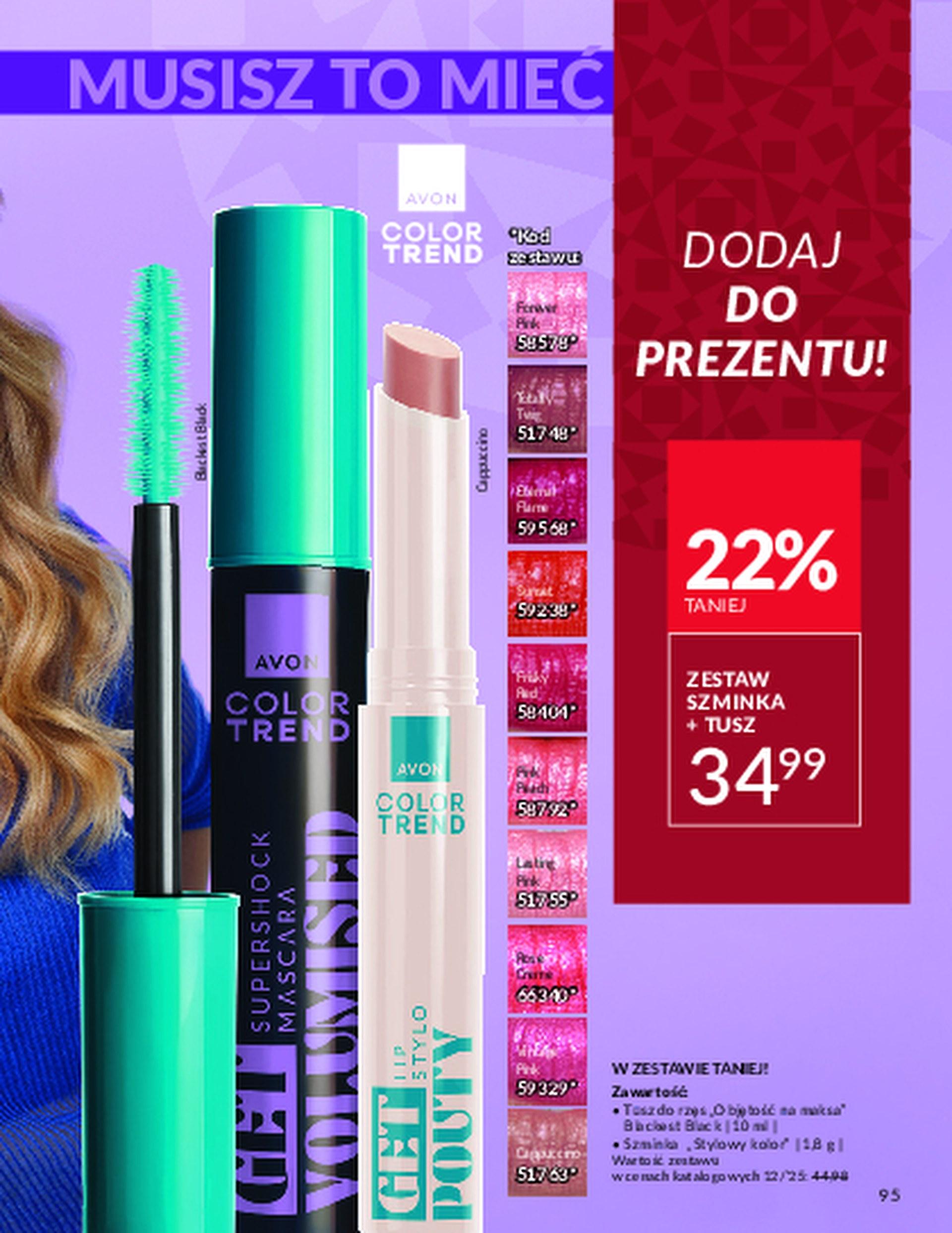 Gazetka promocyjna Avon str. 95