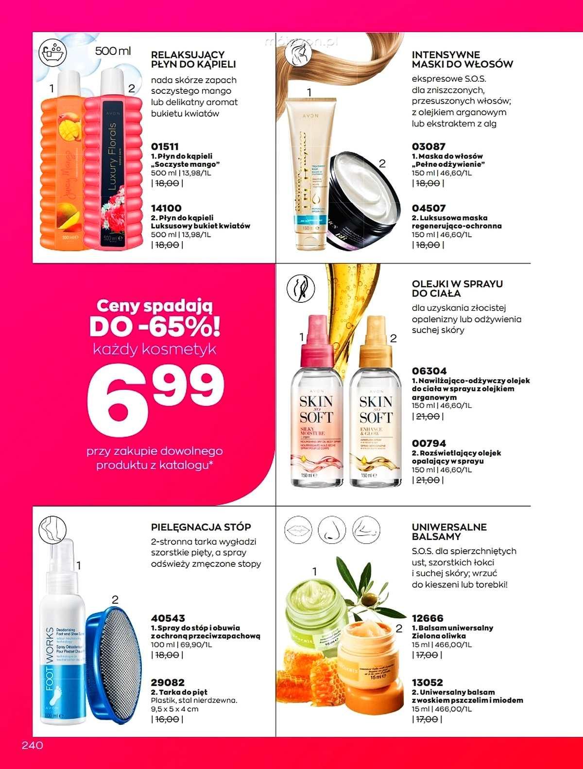 Gazetka promocyjna Avon str. 240