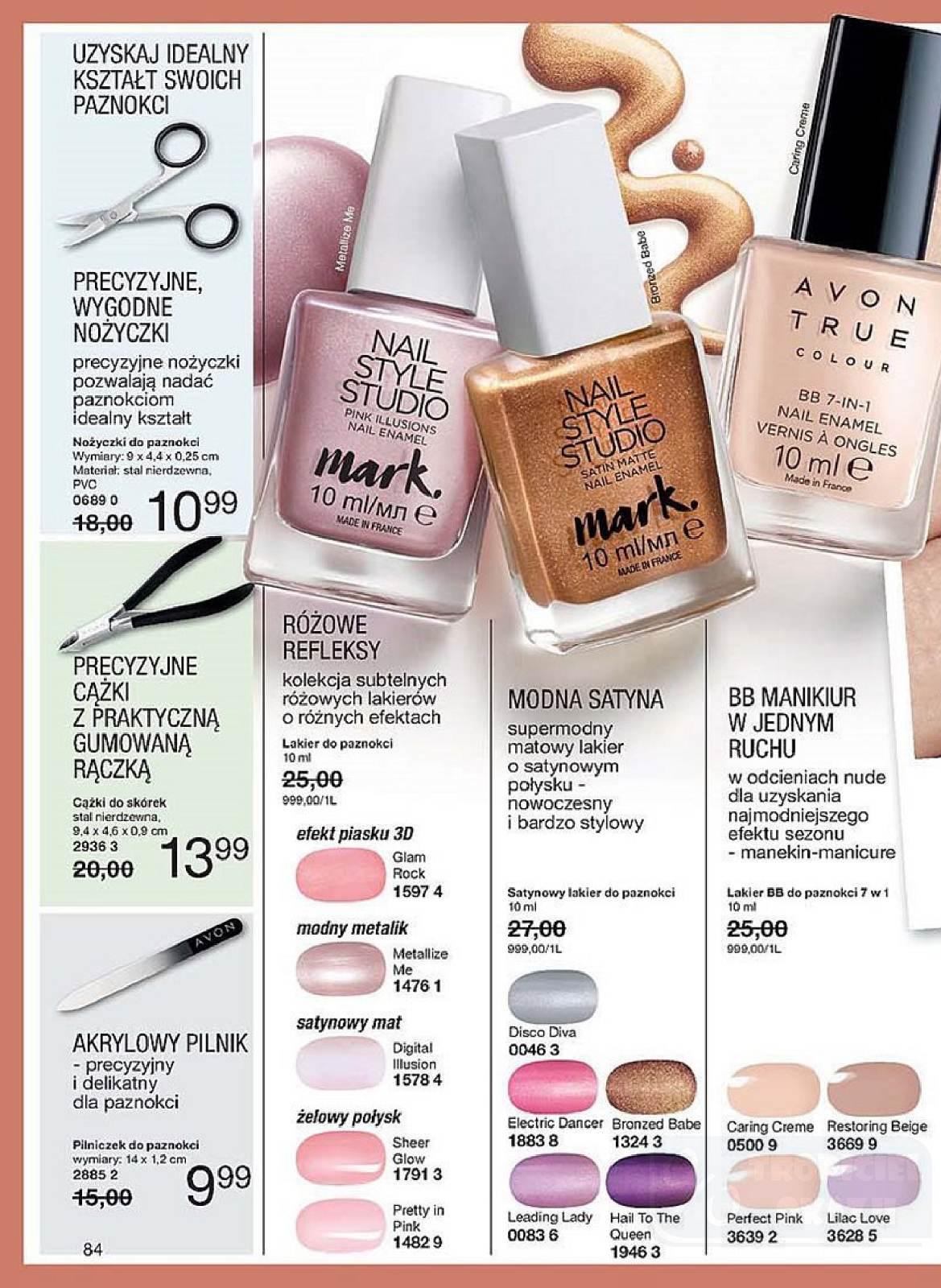 Gazetka promocyjna Avon str. 84