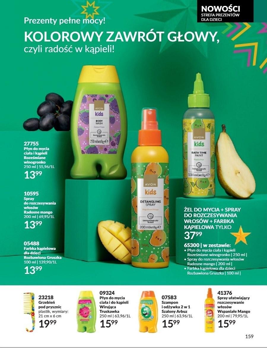 Gazetka promocyjna Avon str. 159