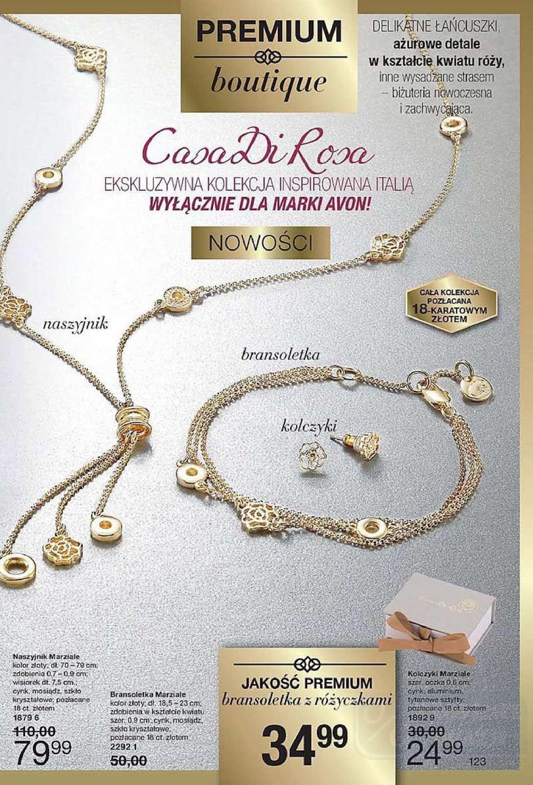 Gazetka promocyjna Avon str. 123