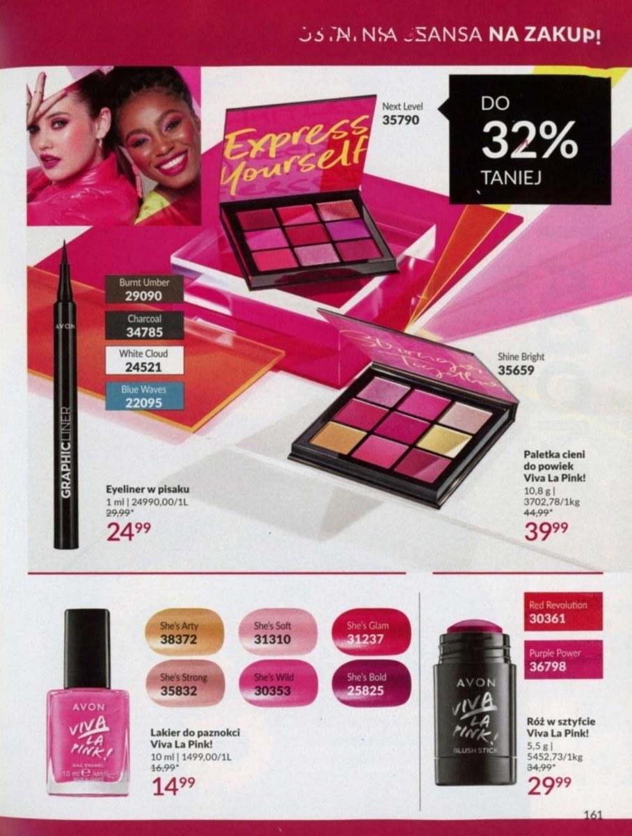 Gazetka promocyjna Avon str. 161