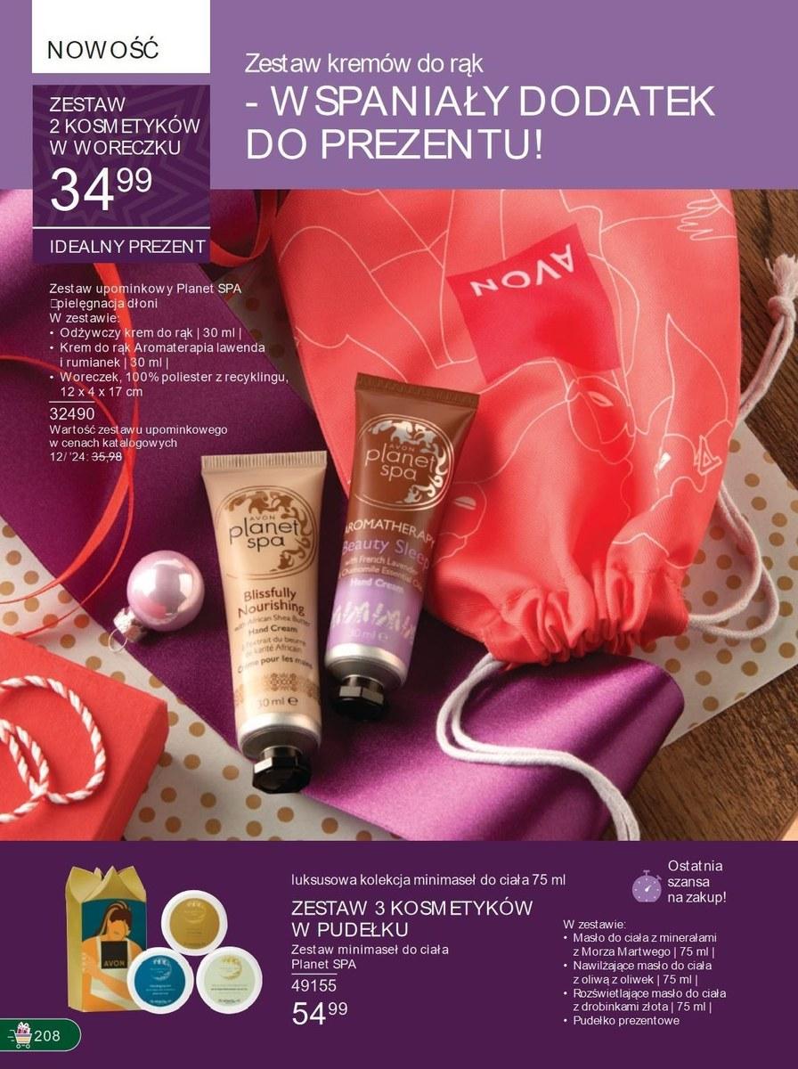 Gazetka promocyjna Avon str. 208