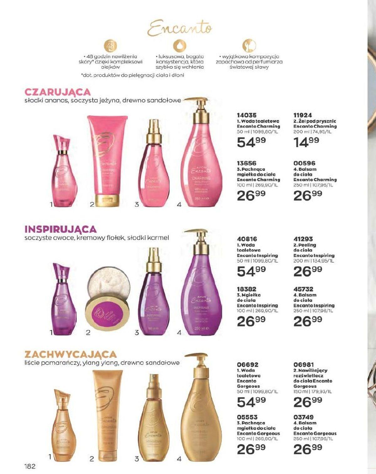 Gazetka promocyjna Avon str. 182