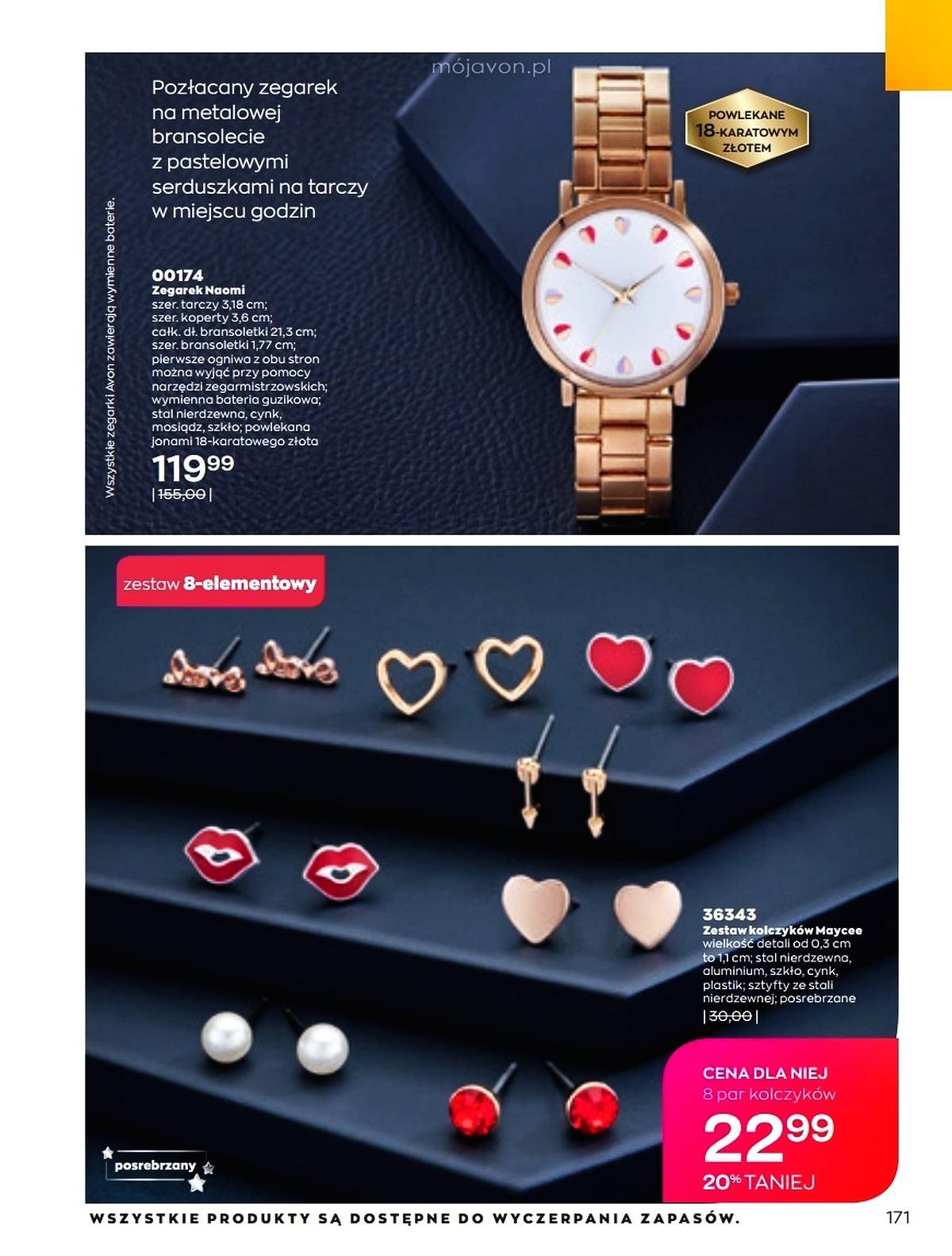 Gazetka promocyjna Avon str. 171