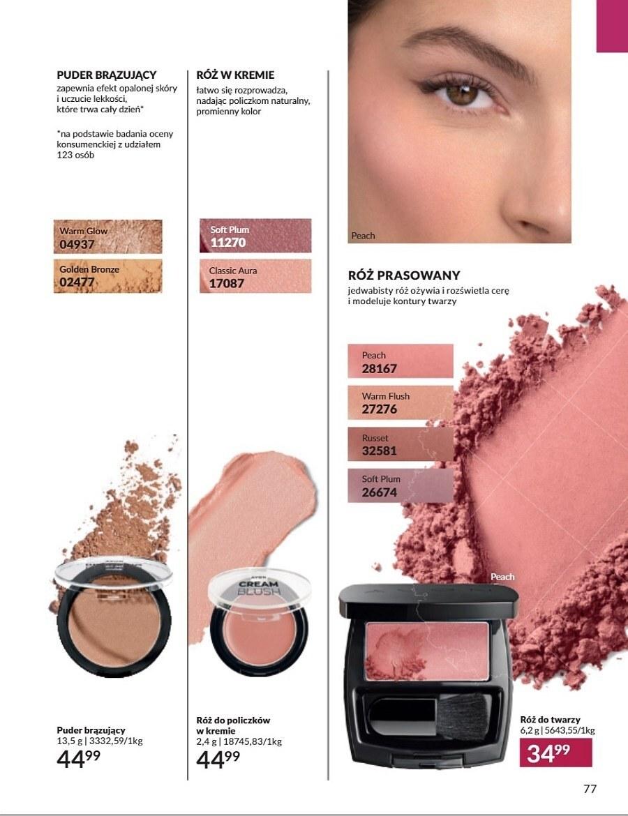 Gazetka promocyjna Avon str. 77