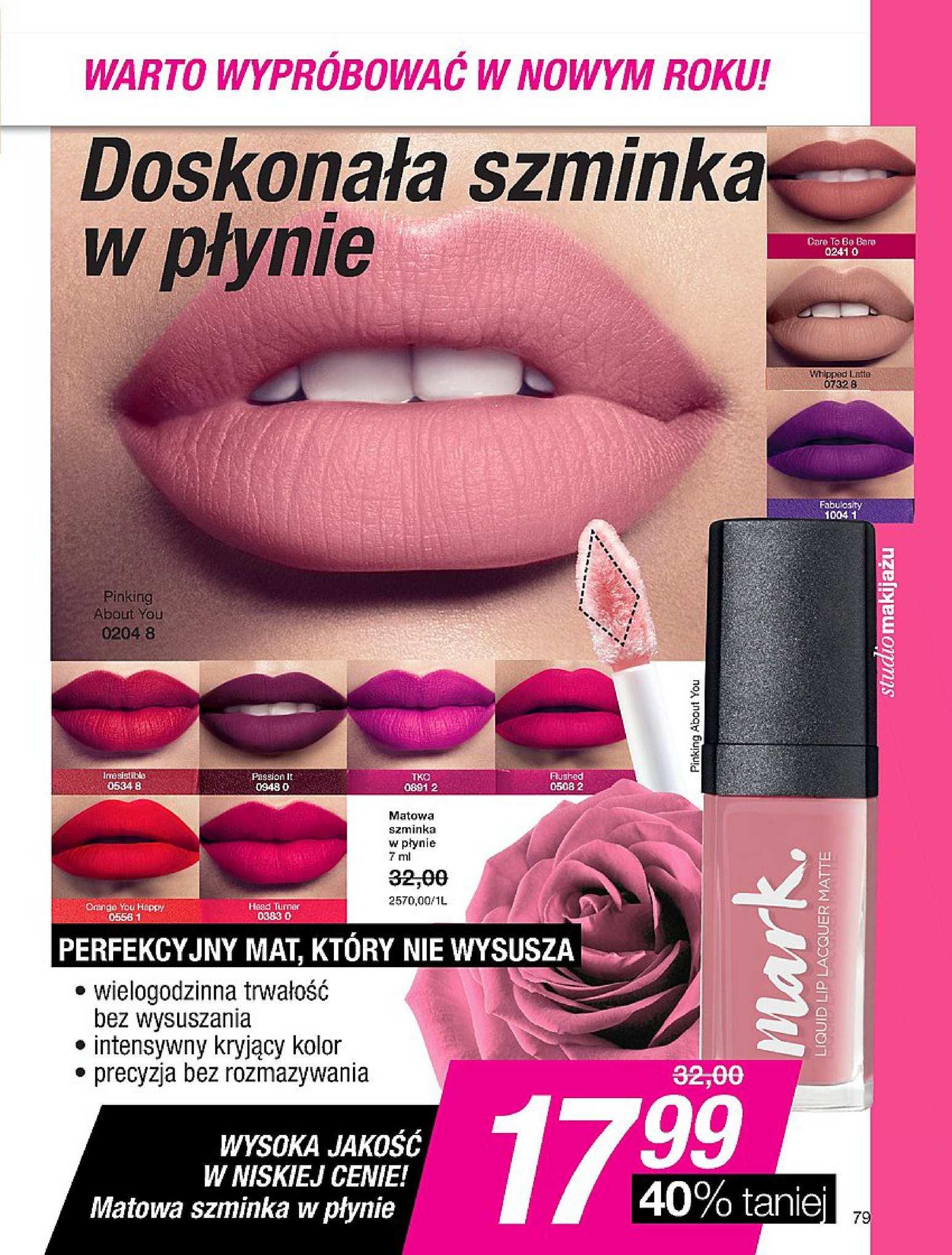 Gazetka promocyjna Avon str. 79