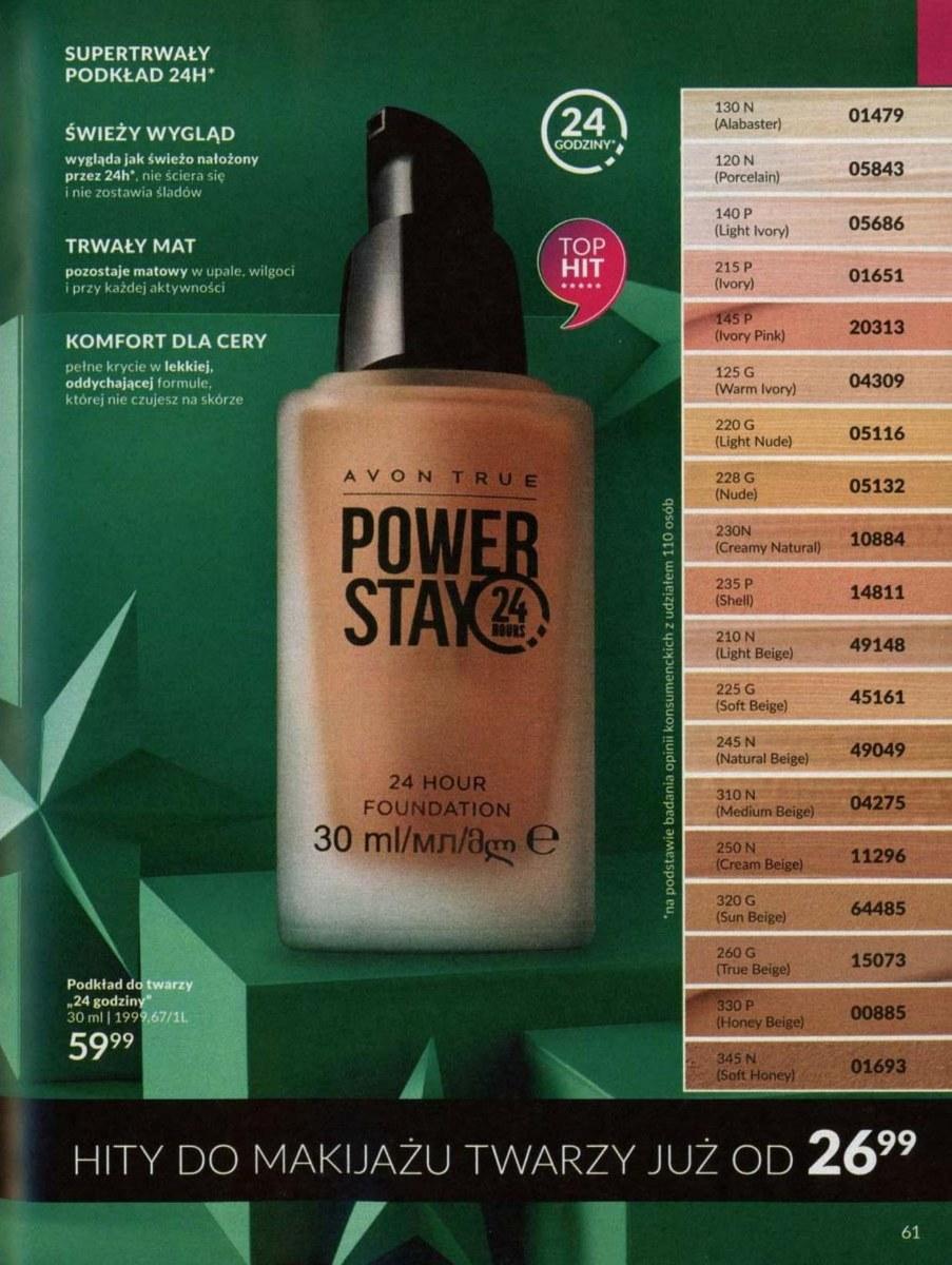 Gazetka promocyjna Avon str. 61