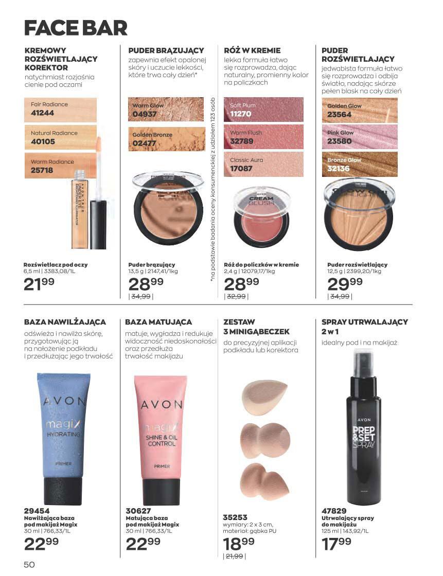 Gazetka promocyjna Avon str. 50