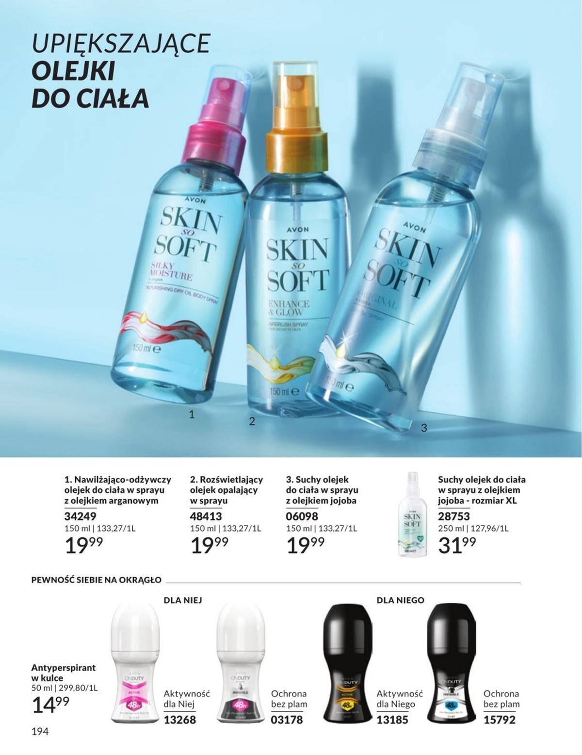 Gazetka promocyjna Avon str. 194