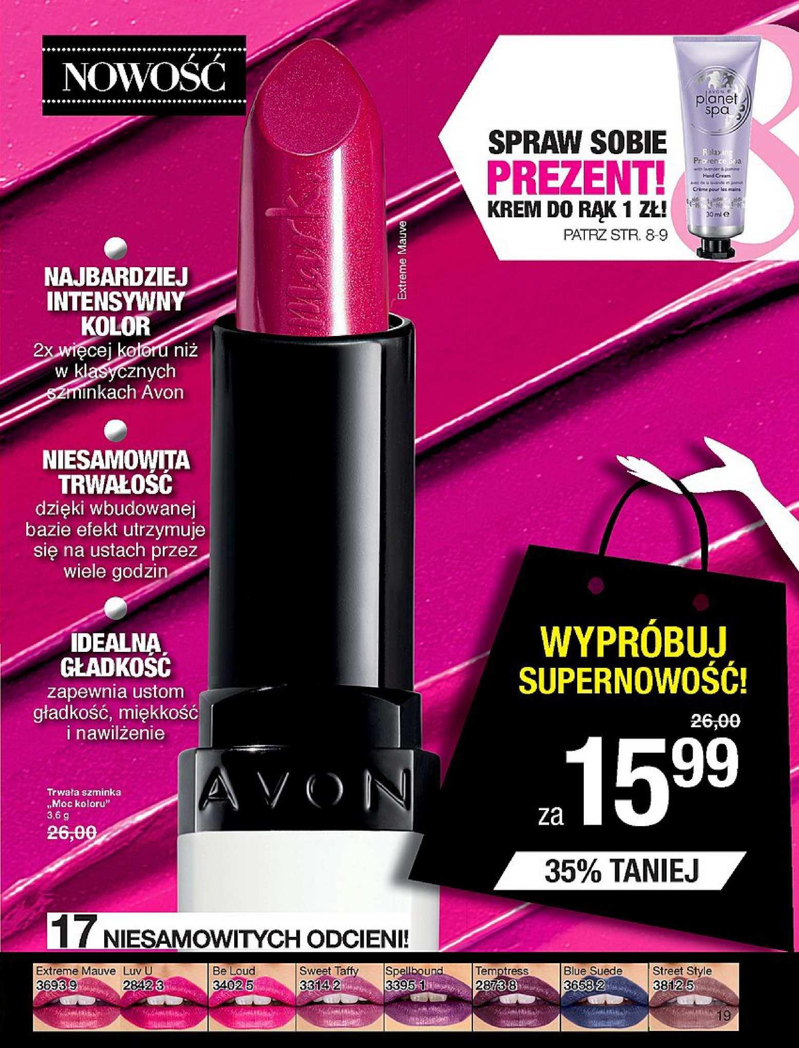 Gazetka promocyjna Avon str. 19