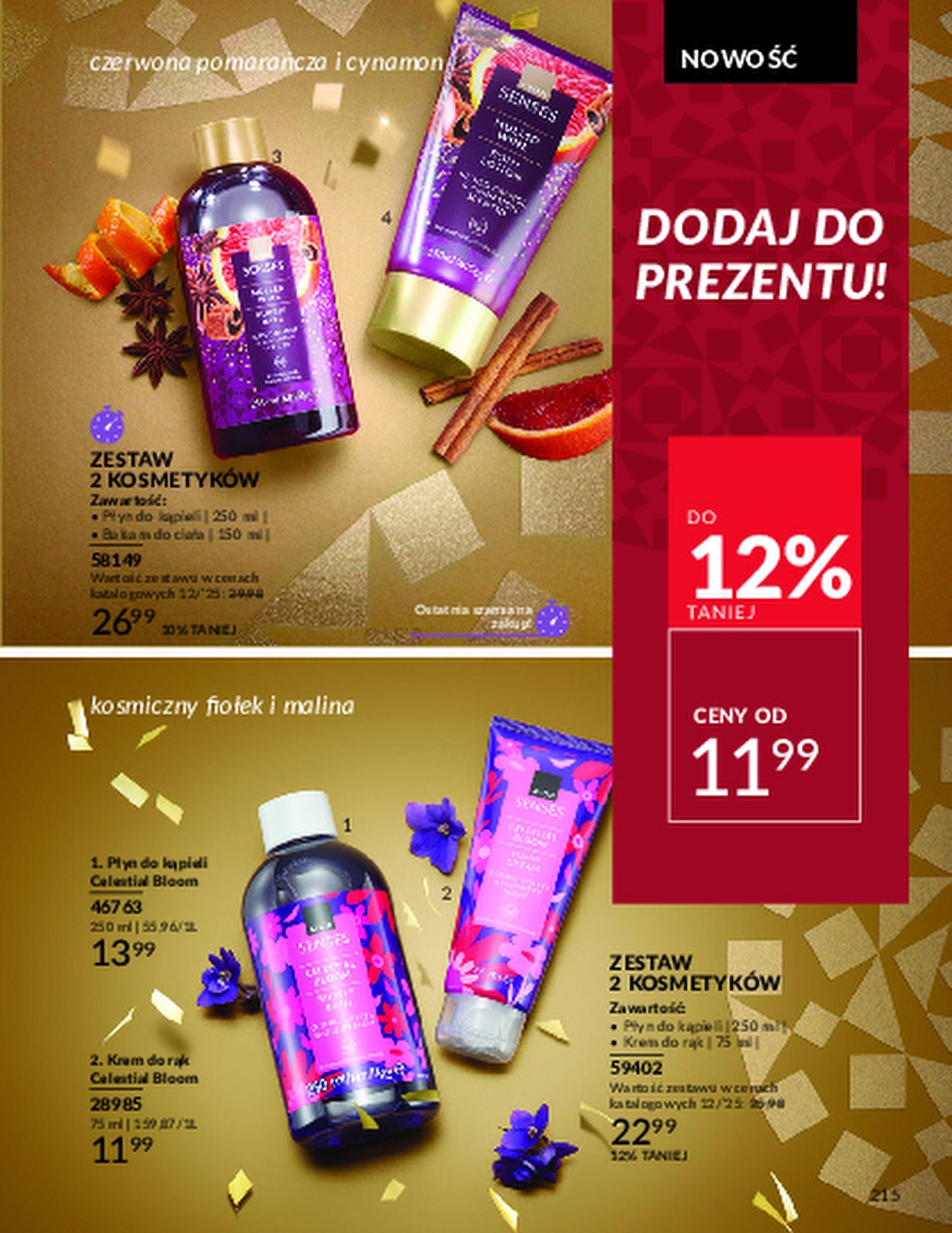 Gazetka promocyjna Avon str. 215