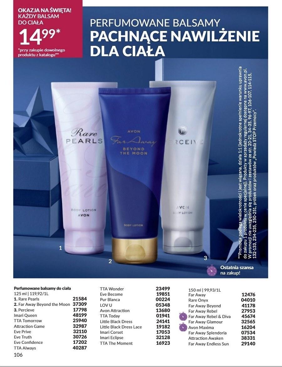 Gazetka promocyjna Avon str. 106