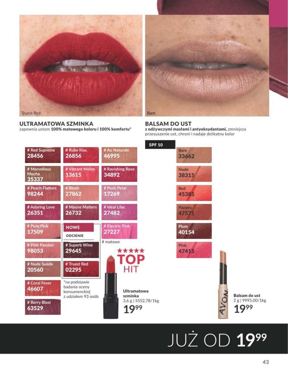 Gazetka promocyjna Avon str. 43