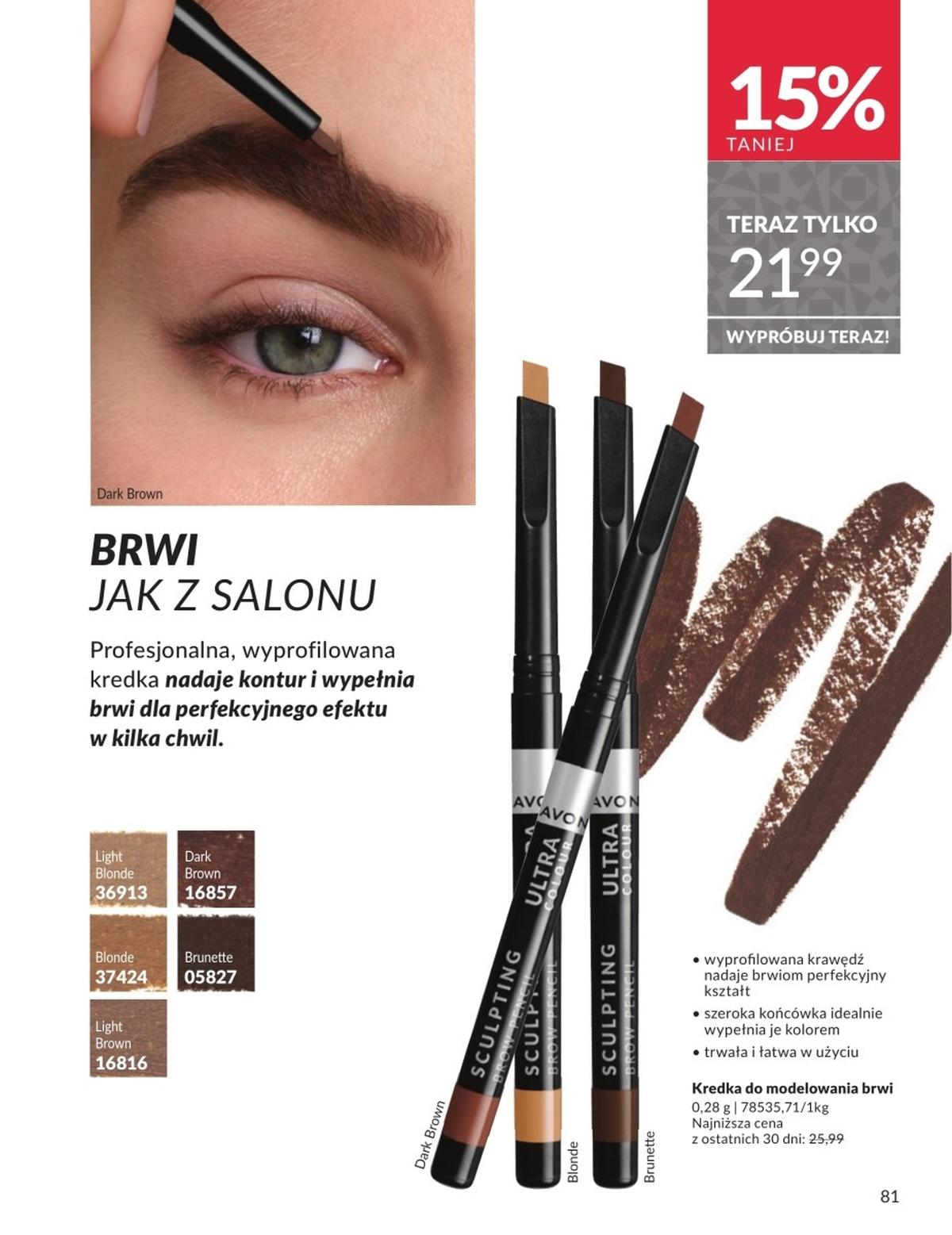 Gazetka promocyjna Avon str. 81