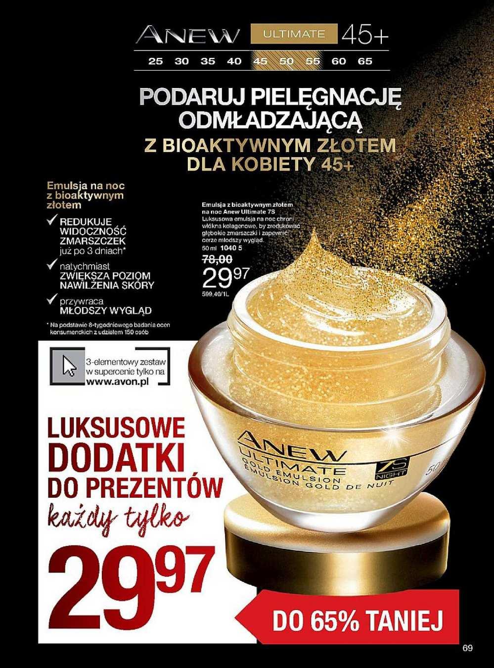 Gazetka promocyjna Avon str. 69